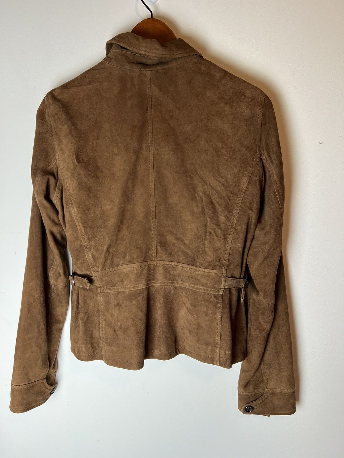 Lauren Ralph Lauren × Ralph Lauren × Vintage Womens Ralph Lauren Goat Leather Jacket Size S / US 4 / IT 40 - 2 Thumbnail