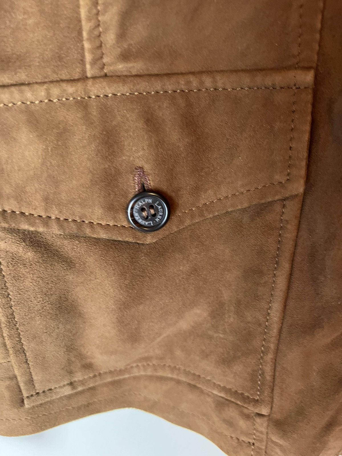 Lauren Ralph Lauren × Ralph Lauren × Vintage Womens Ralph Lauren Goat Leather Jacket Size S / US 4 / IT 40 - 3 Thumbnail