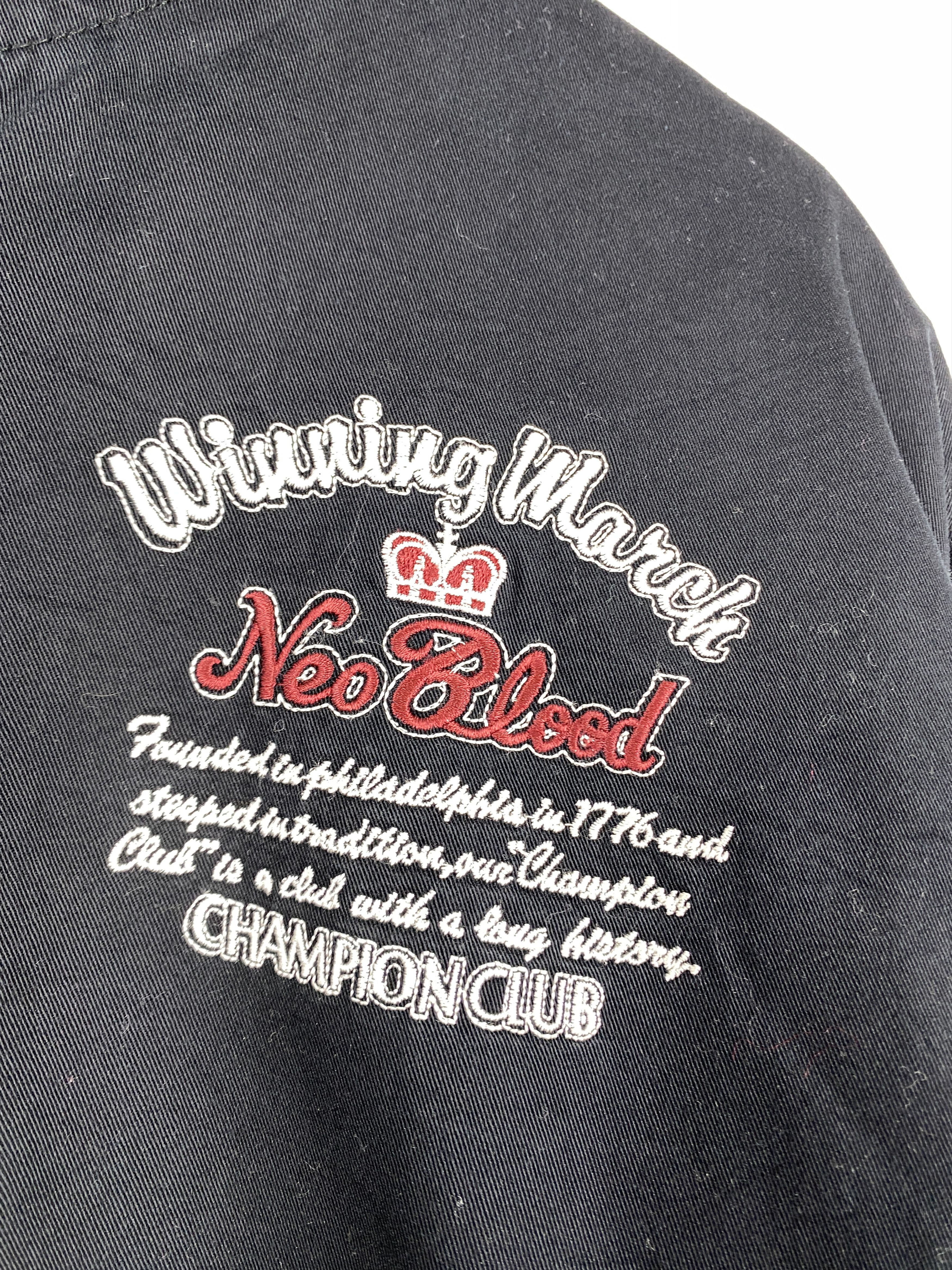 Japanese Brand Vintage Neo Blood Zip Up Reversible Jacket J1273 Size US L / EU 52-54 / 3 - 3 Thumbnail