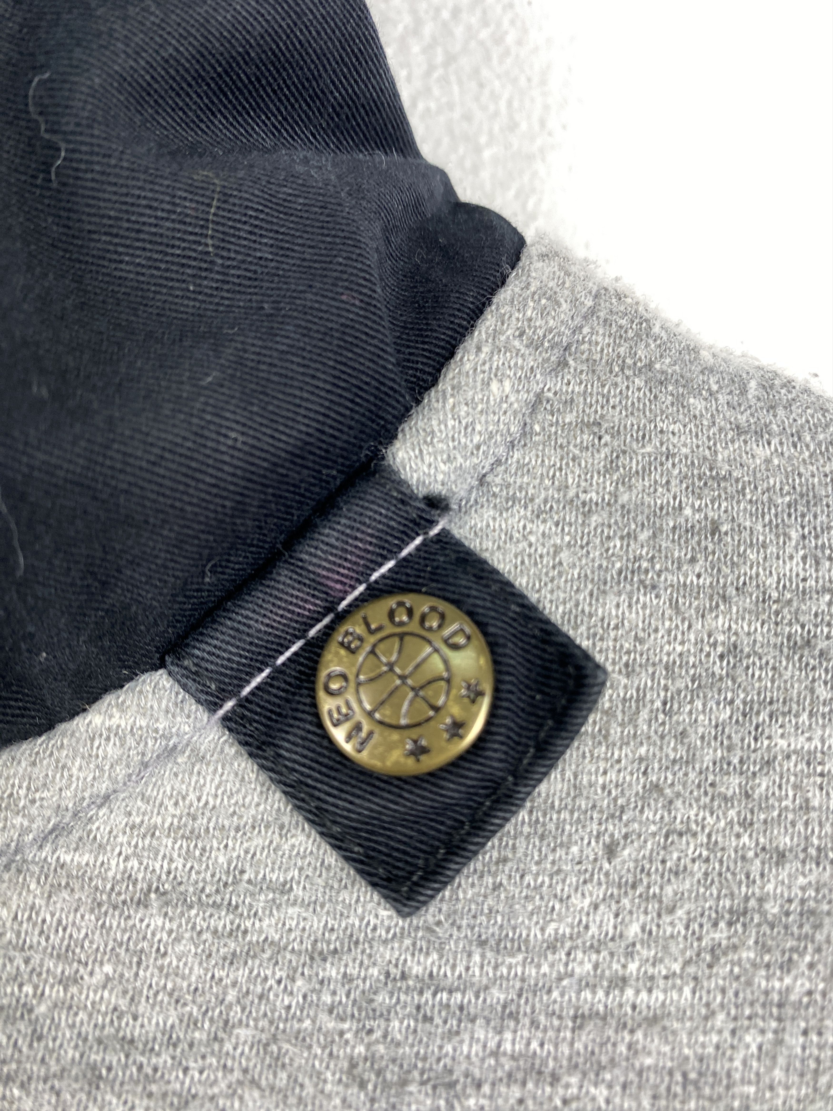 Japanese Brand Vintage Neo Blood Zip Up Reversible Jacket J1273 Size US L / EU 52-54 / 3 - 8 Thumbnail