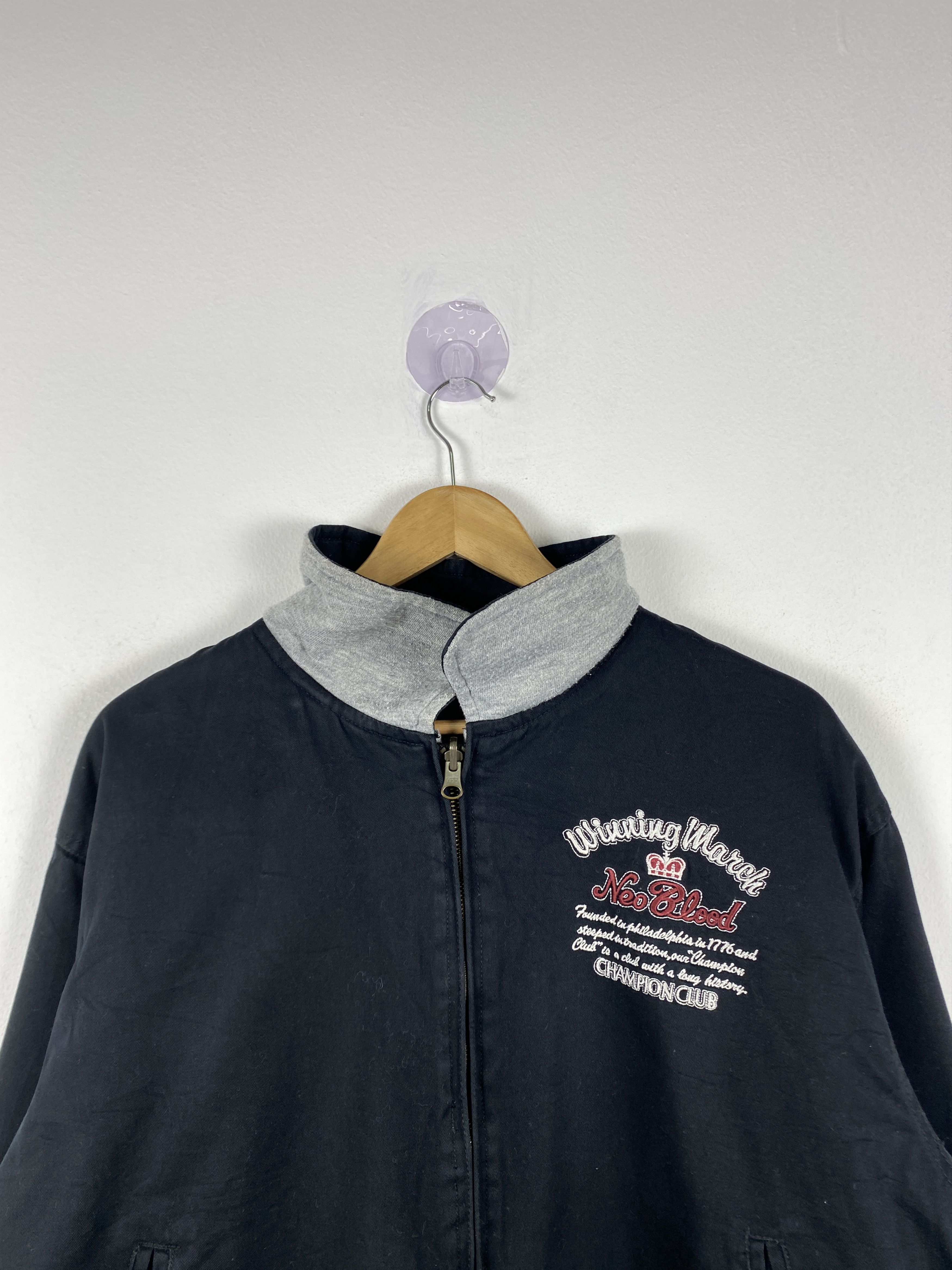 Japanese Brand Vintage Neo Blood Zip Up Reversible Jacket J1273 Size US L / EU 52-54 / 3 - 2 Thumbnail