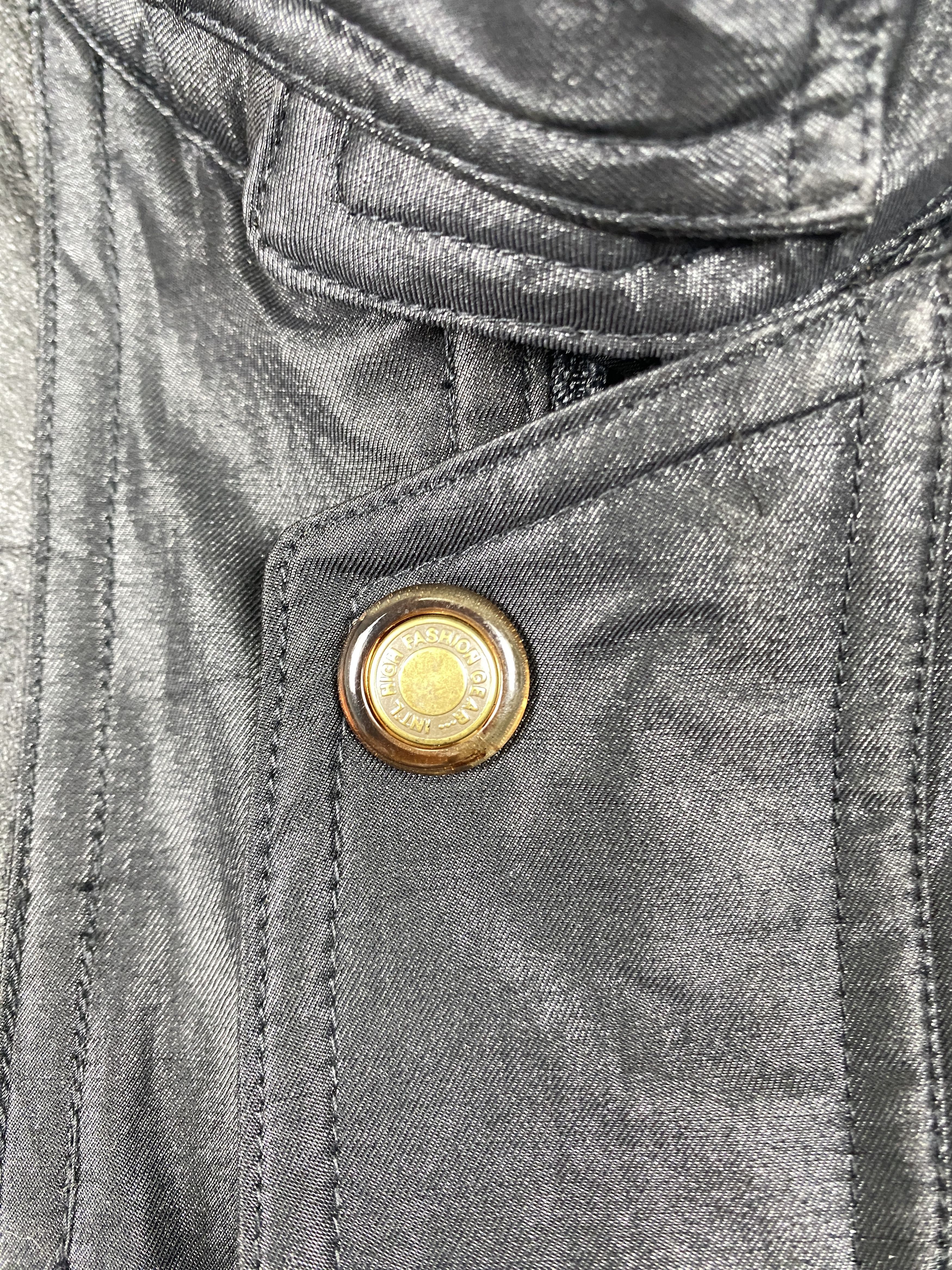 Japanese Brand Vintage 90s Standard Member Leather Jacket J1279 Size US M / EU 48-50 / 2 - 6 Thumbnail