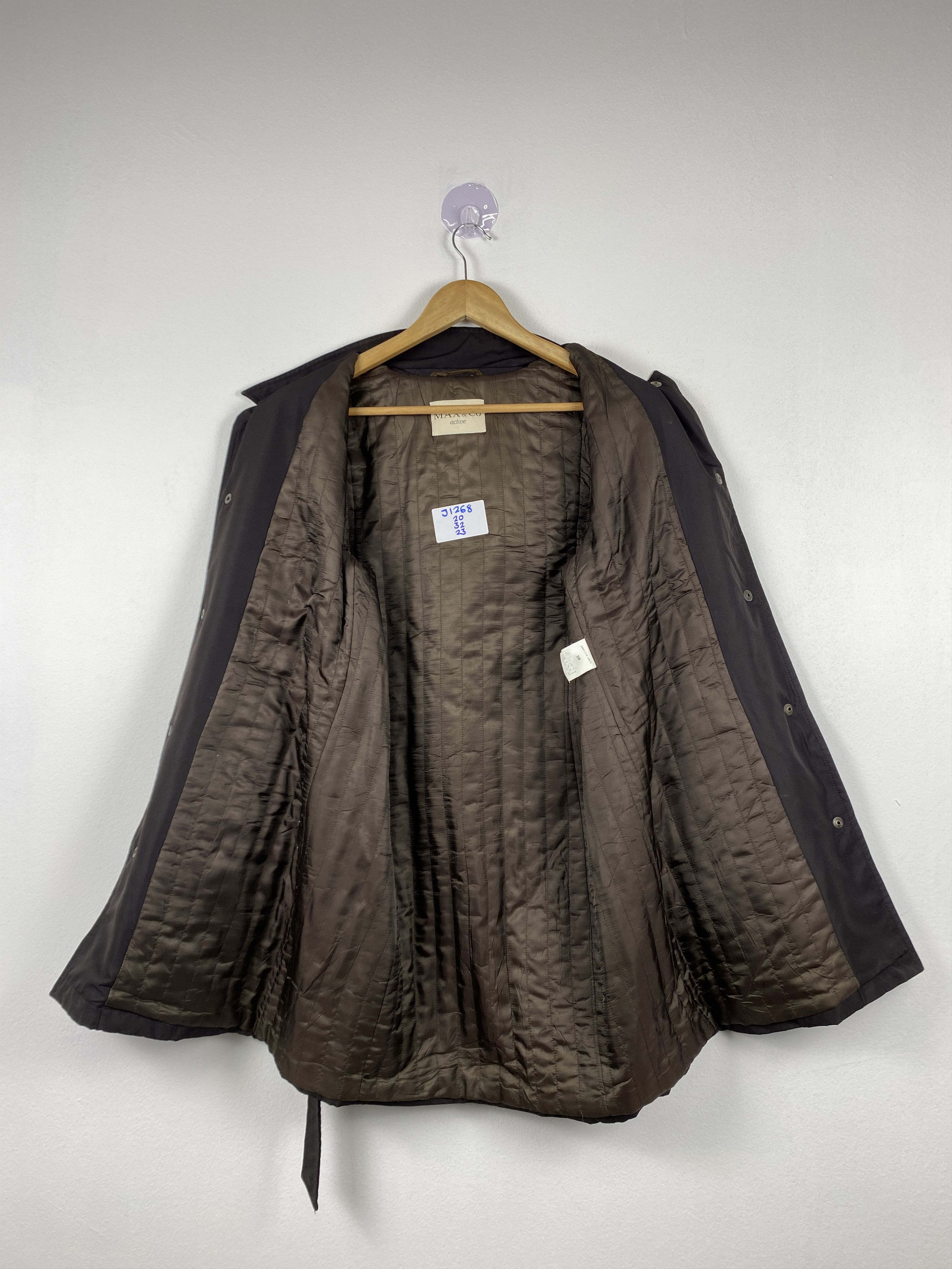 Vintage Vintage MAX & Co Button Up Long Jacket J1268 Size S / US 4 / IT 40 - 8 Thumbnail