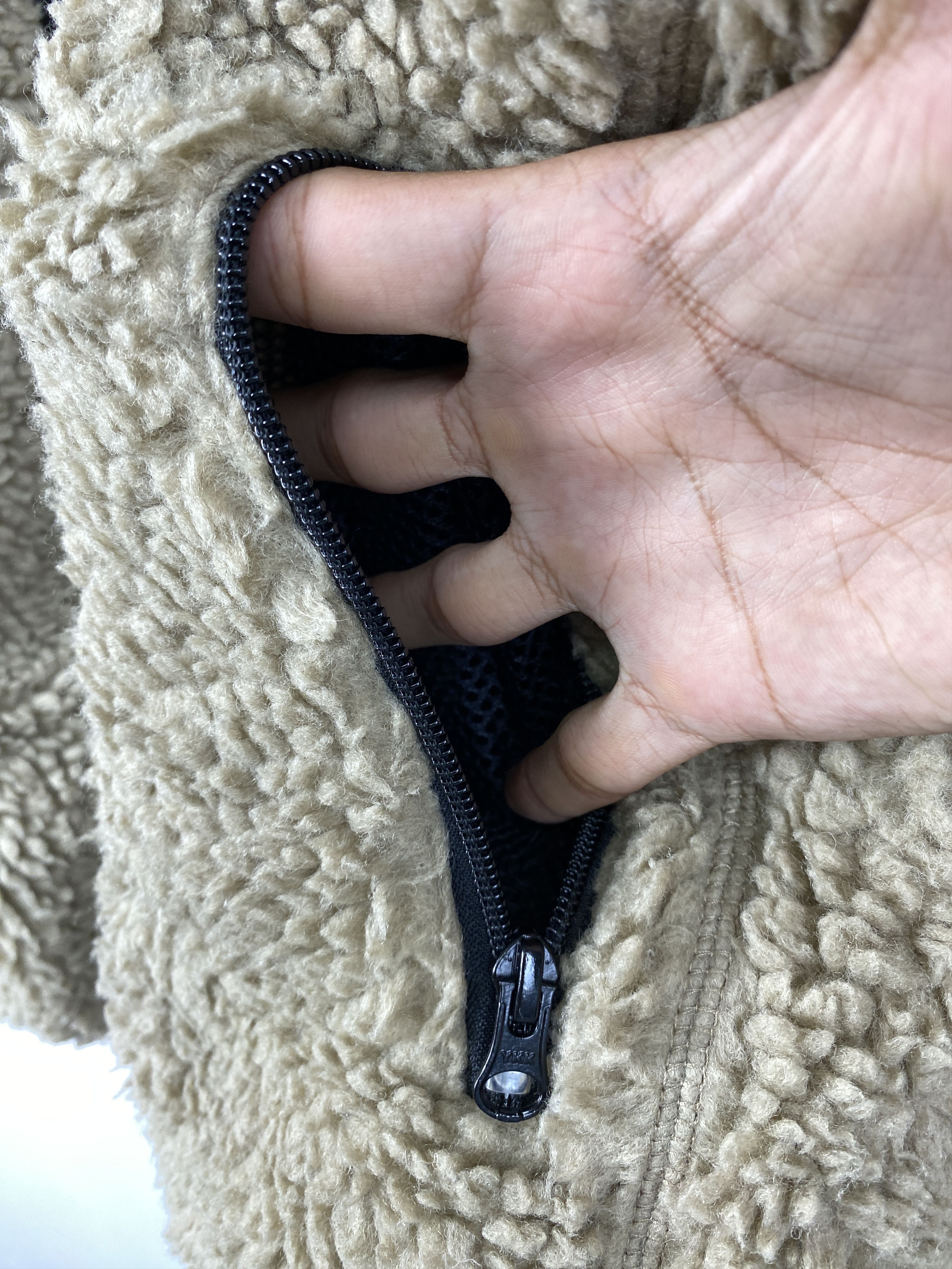 Japanese Brand × Vintage Vintage Naughty Dog Zip Up Sherpa Jacket Size L / US 10 / IT 46 - 5 Thumbnail