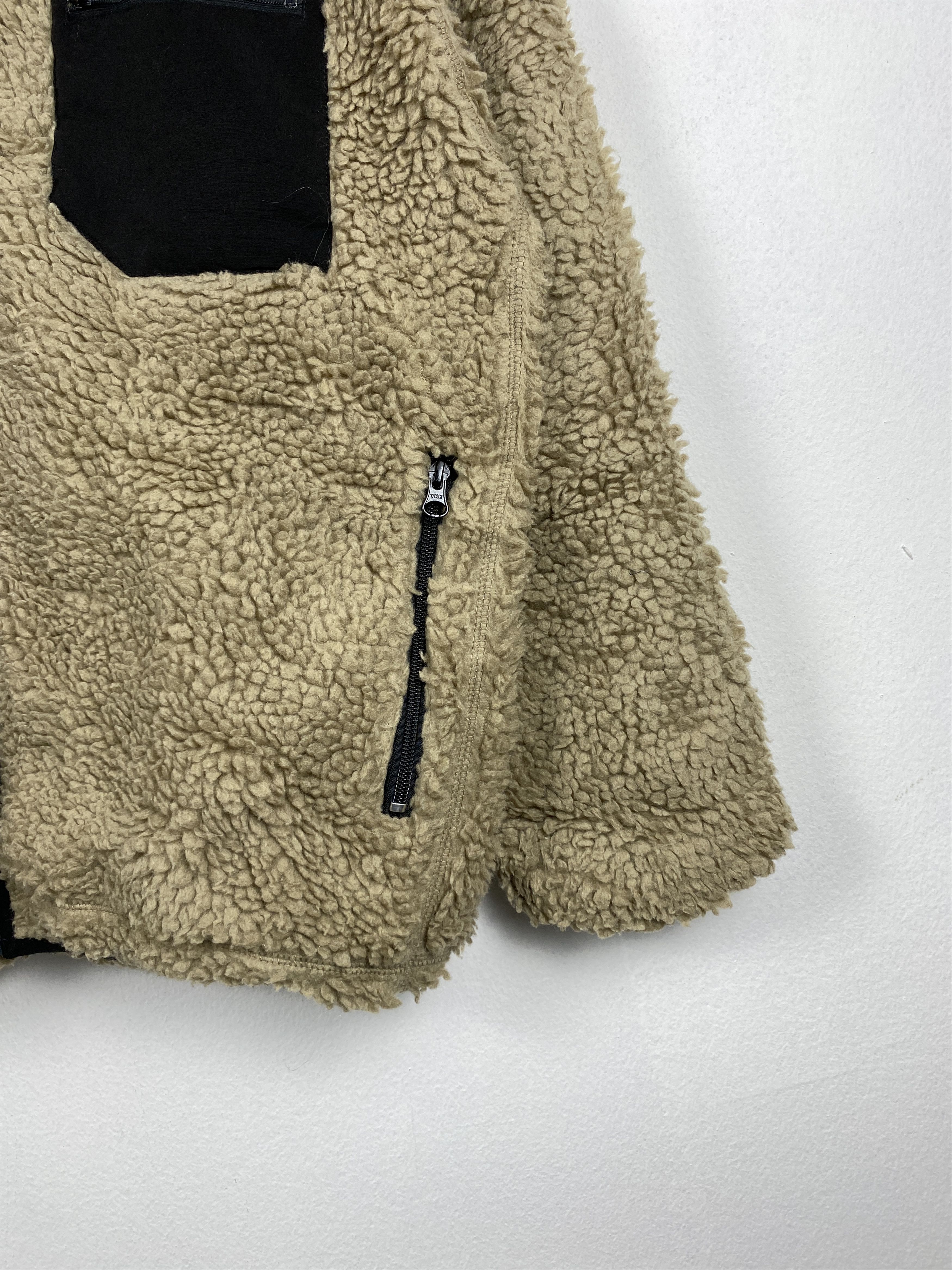 Japanese Brand × Vintage Vintage Naughty Dog Zip Up Sherpa Jacket Size L / US 10 / IT 46 - 4 Thumbnail