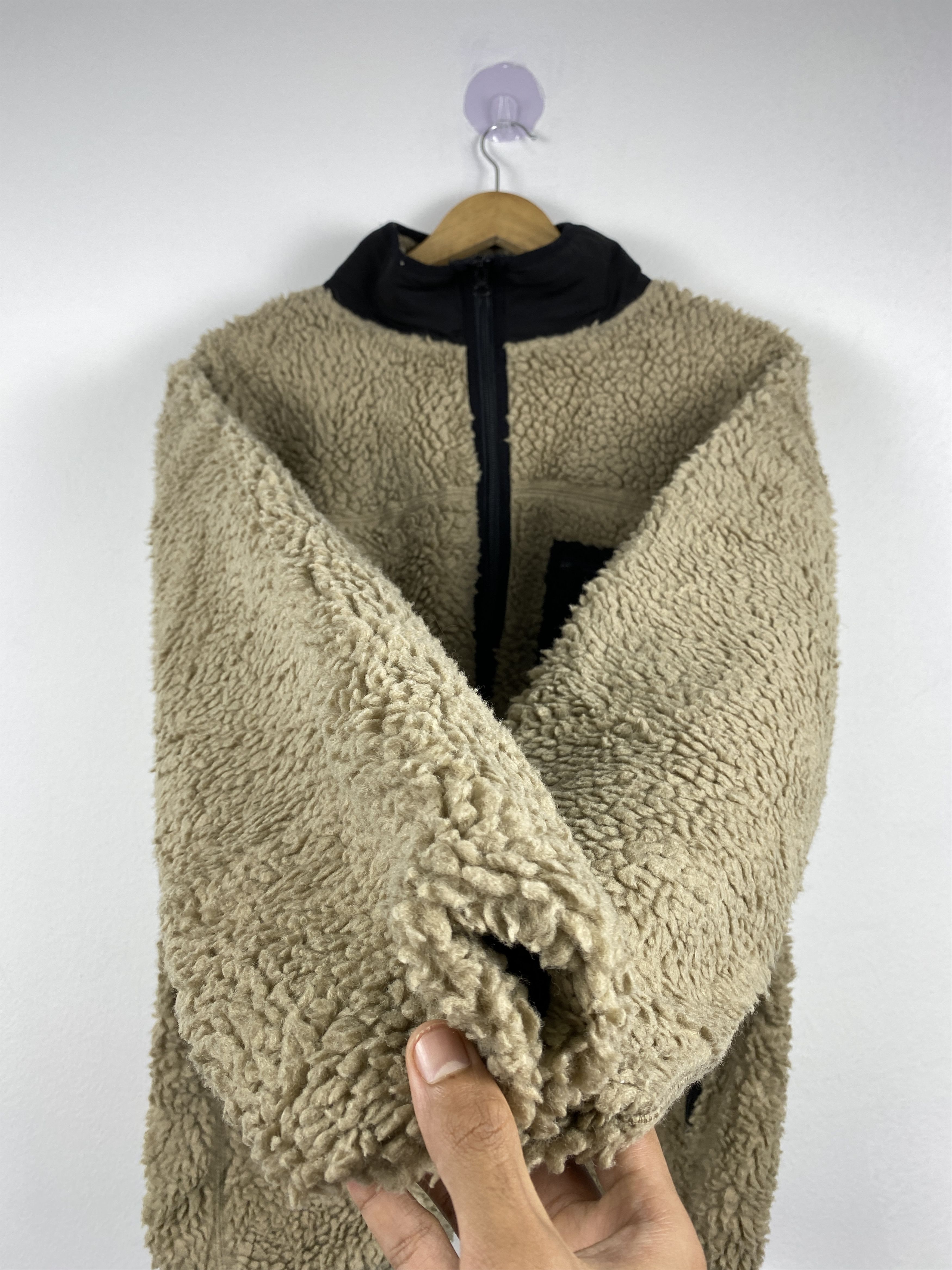 Japanese Brand × Vintage Vintage Naughty Dog Zip Up Sherpa Jacket Size L / US 10 / IT 46 - 6 Thumbnail