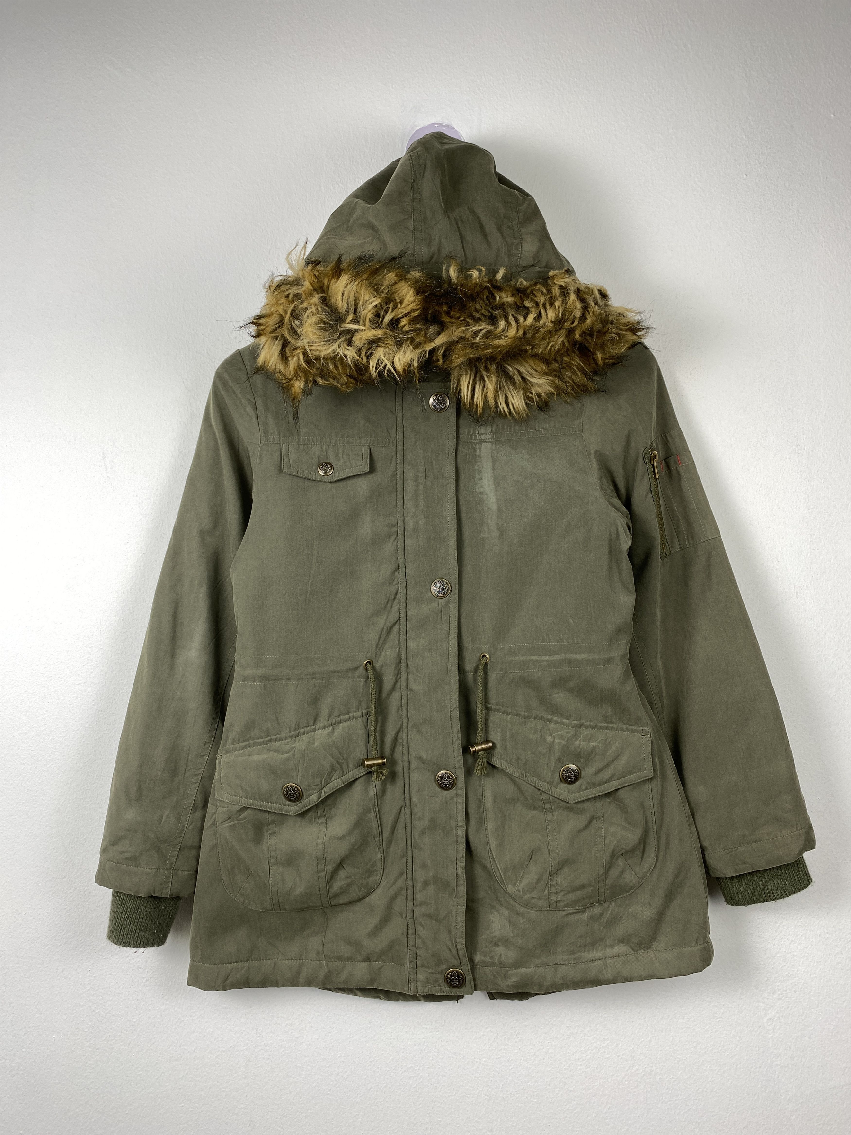 Japanese Brand Vintage Pinky Palette Hoodie Sherpa Lining Jacket J1264 Size US S / EU 44-46 / 1 - 1 Thumbnail