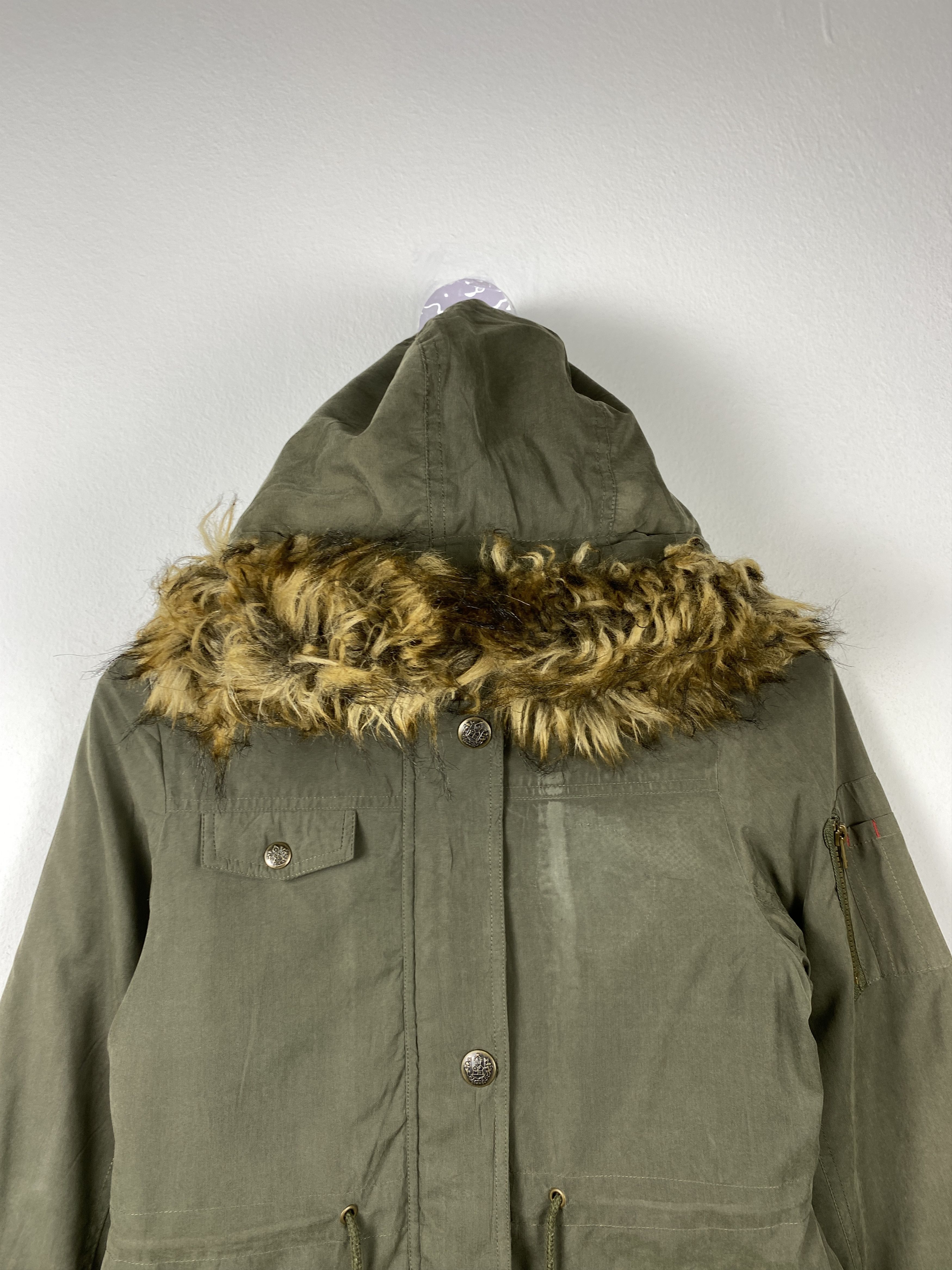 Japanese Brand Vintage Pinky Palette Hoodie Sherpa Lining Jacket J1264 Size US S / EU 44-46 / 1 - 2 Thumbnail