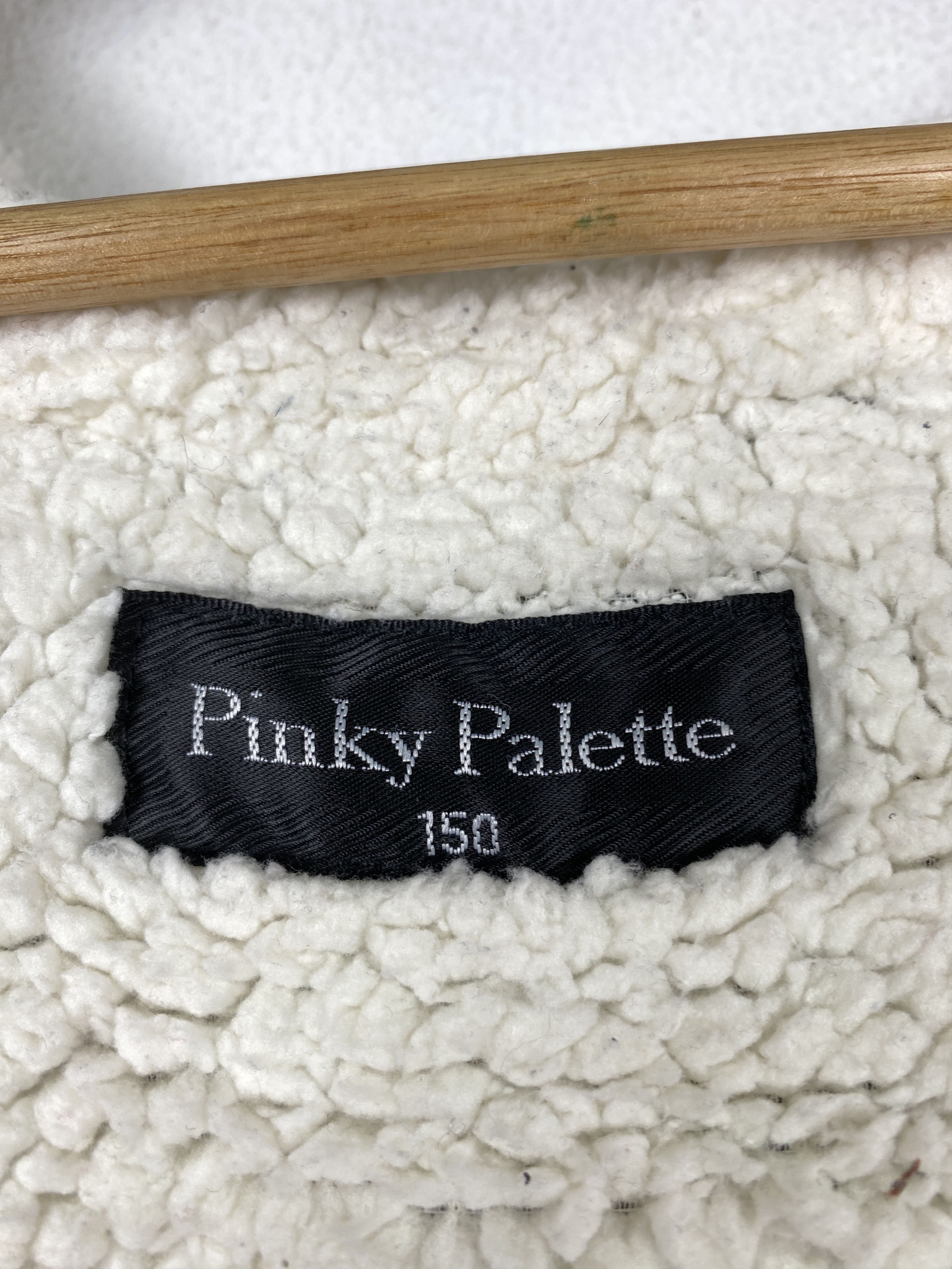 Japanese Brand Vintage Pinky Palette Hoodie Sherpa Lining Jacket J1264 Size US S / EU 44-46 / 1 - 13 Thumbnail