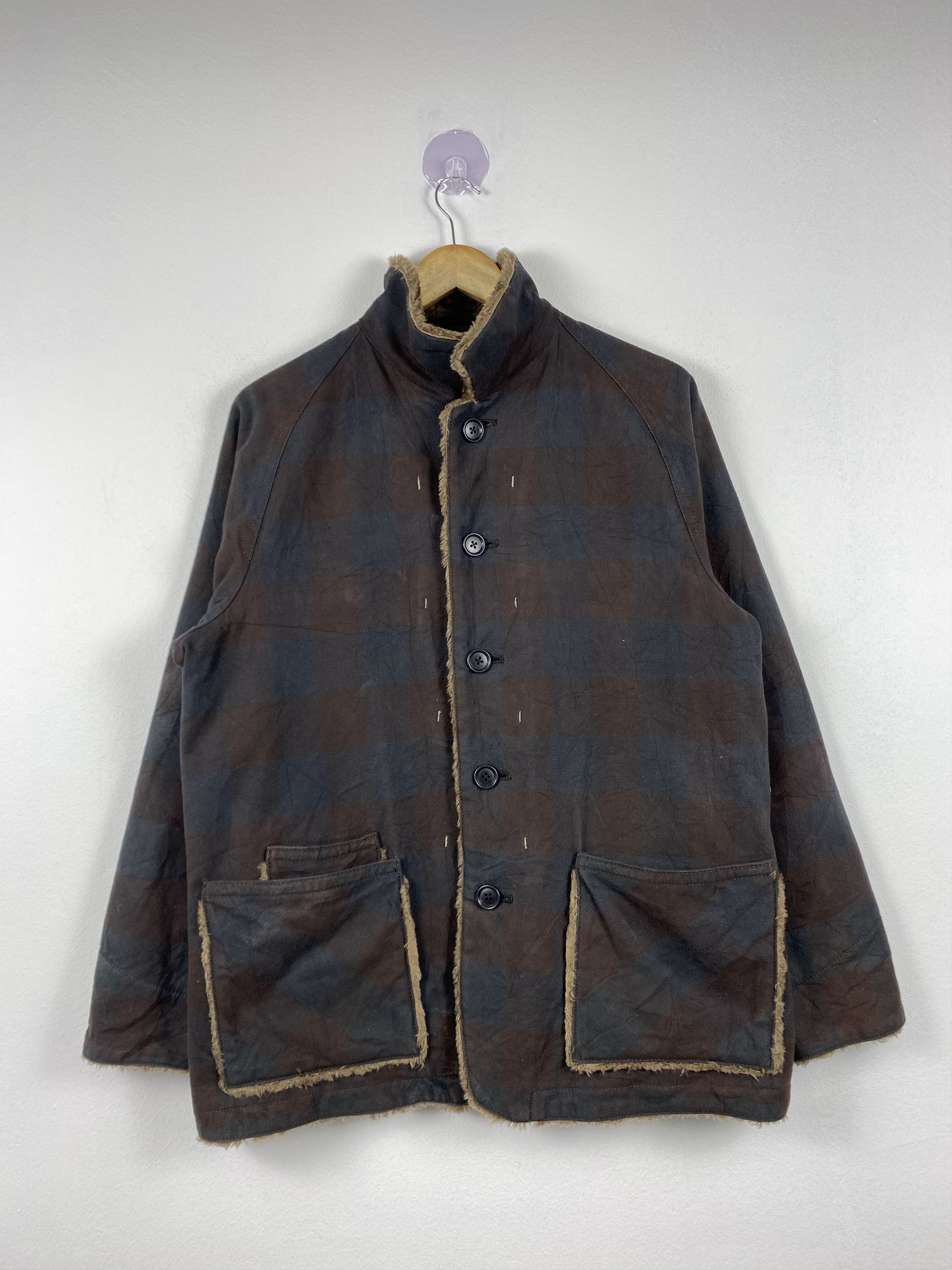 Japanese Brand Vintage Hiromichi Button Up Jacket J1277 Size US S / EU 44-46 / 1 - 1 Thumbnail