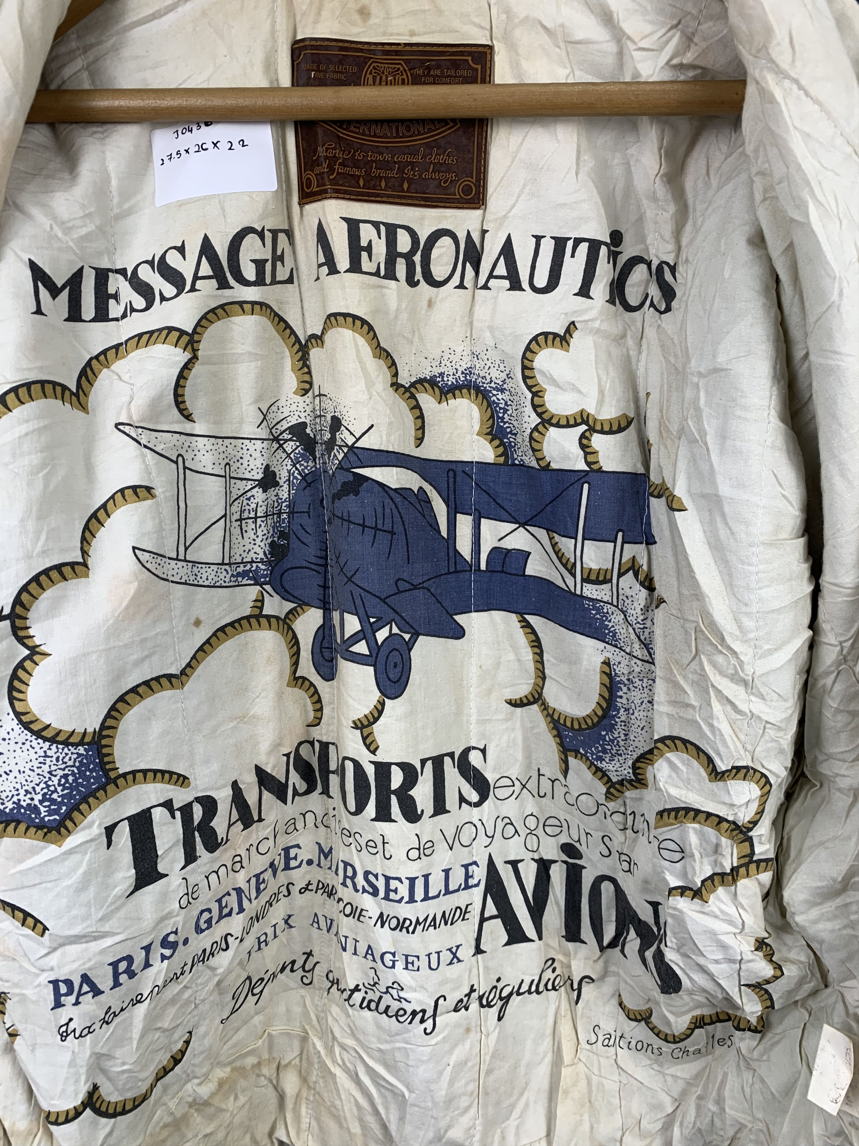 Vintage Vintage 80s MARIE Jeans Leather Collar Jacket J0436 Size US XL / EU 56 / 4 - 10 Thumbnail