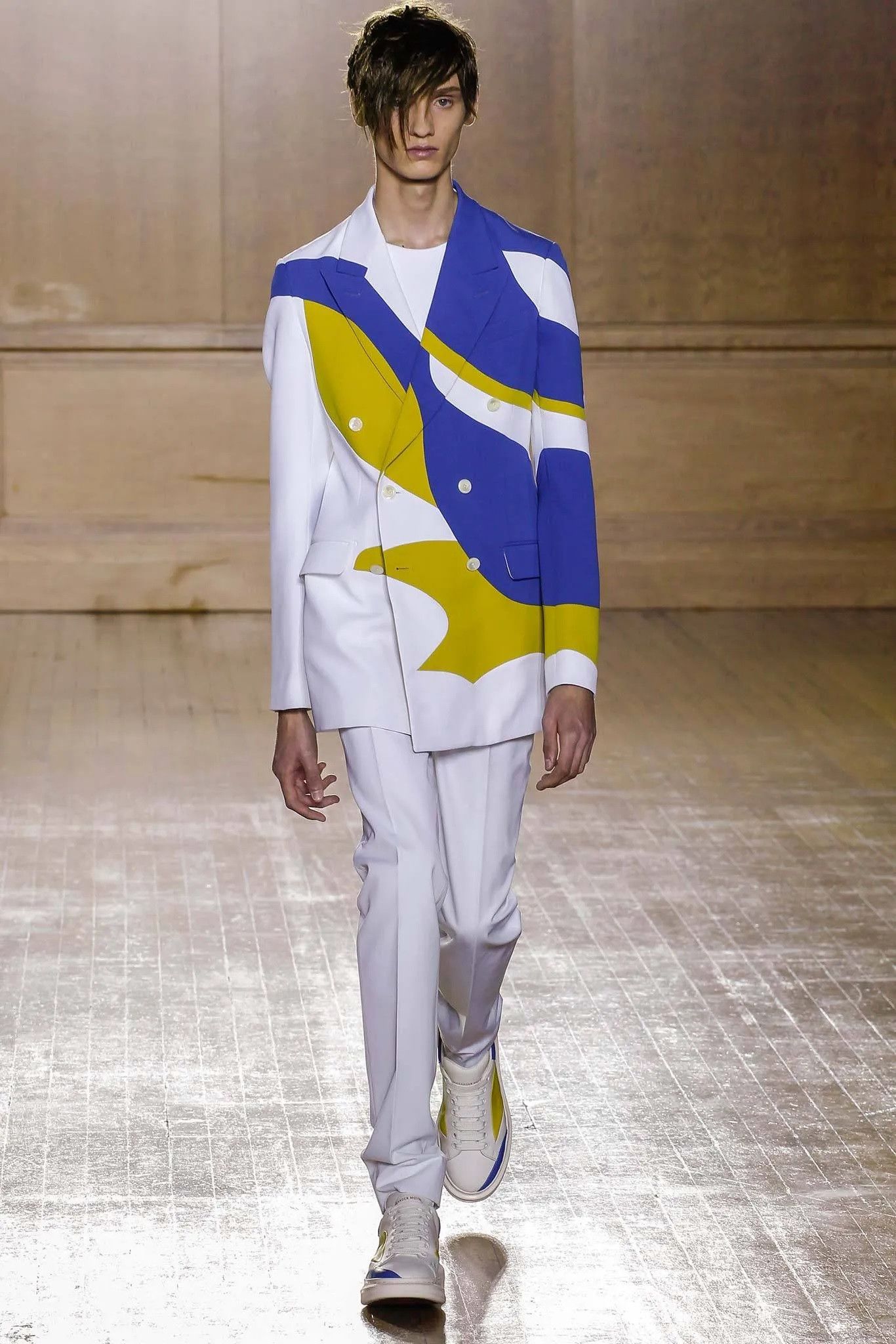 Alexander McQueen Alexander Mcqueen - S/S 15 - Abstract-Print Bomber Size US M / EU 48-50 / 2 - 10 Thumbnail