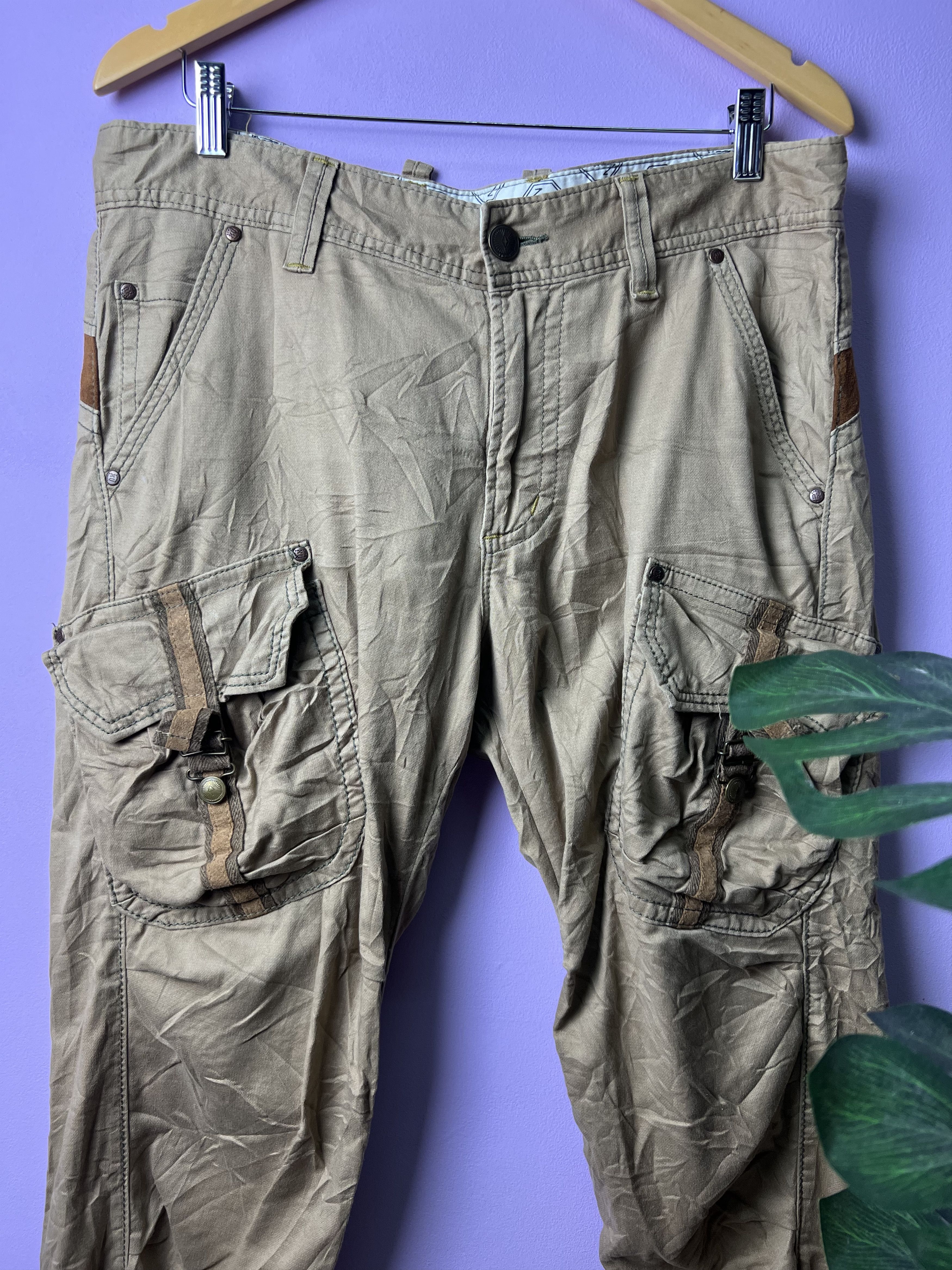 Edwin 🔥Vintage Rare Edwin XV Cargo Pants Size US 35 - 5 Thumbnail