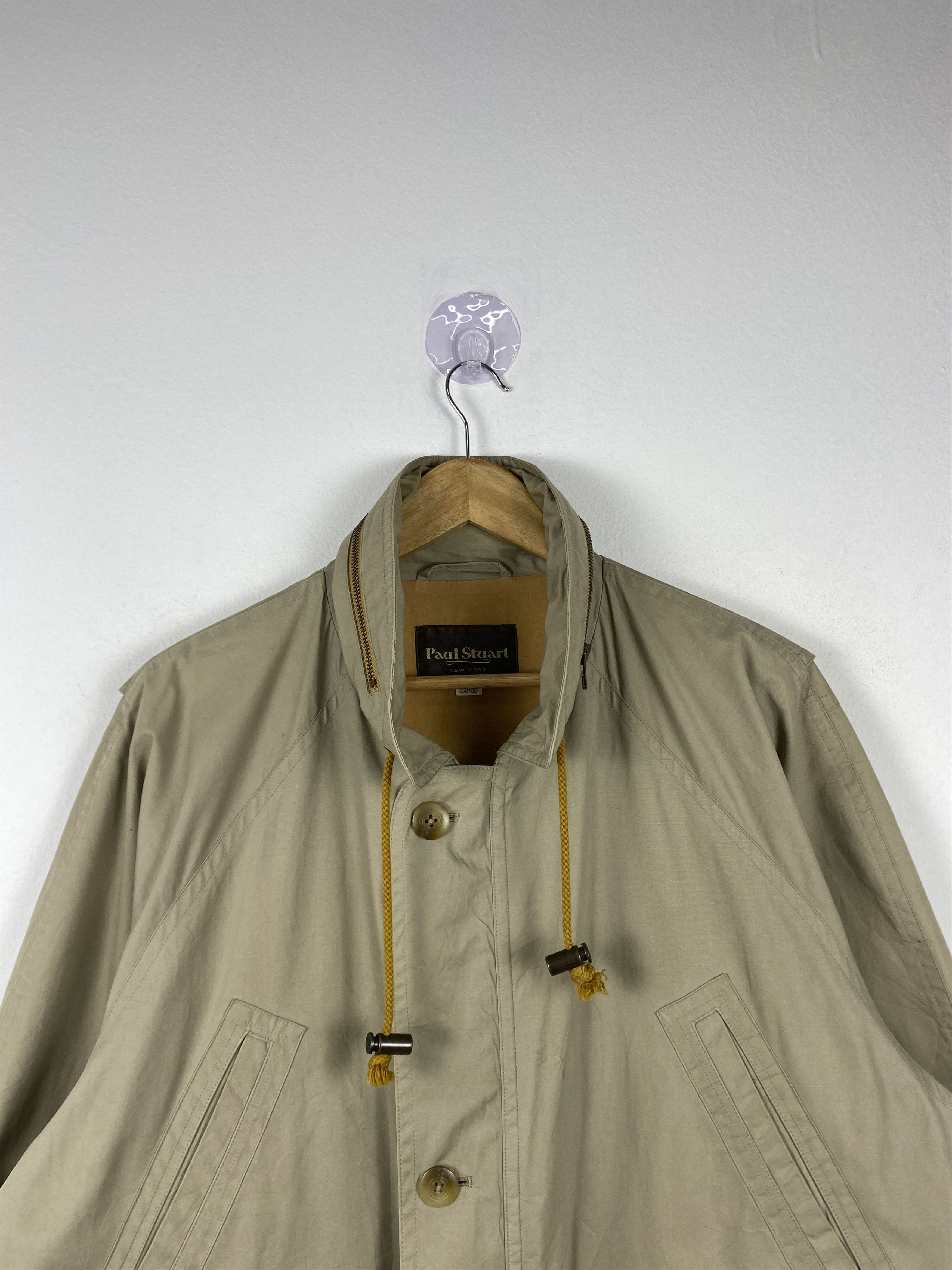 Paul Stuart Vintage Paul Stuart Cotton Button Up Jacket J1288 Size US L / EU 52-54 / 3 - 2 Thumbnail