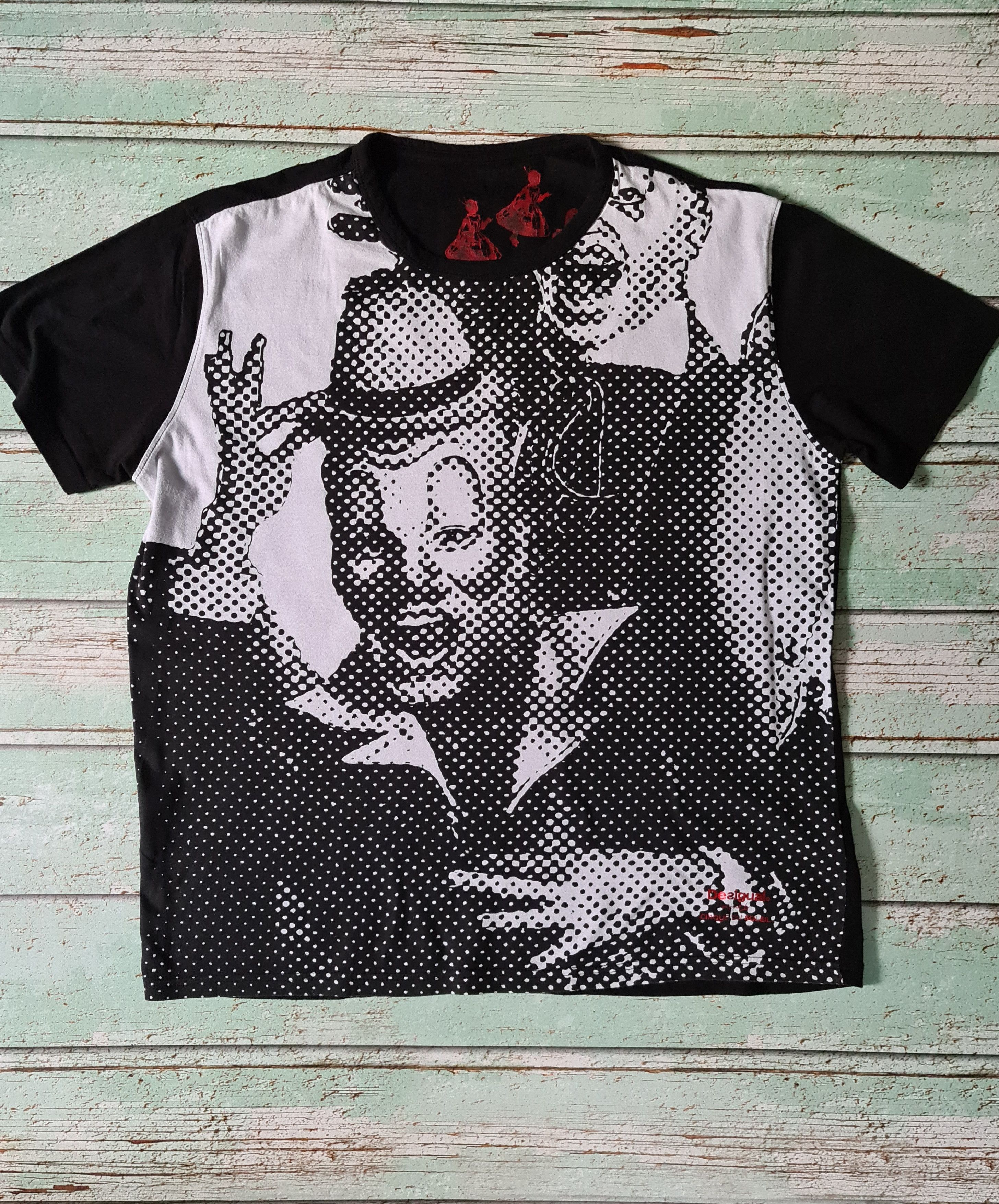 Desigual Desigual Clown T-shirts streetwear overprint Size US XXL / EU 58 / 5 - 1 Thumbnail