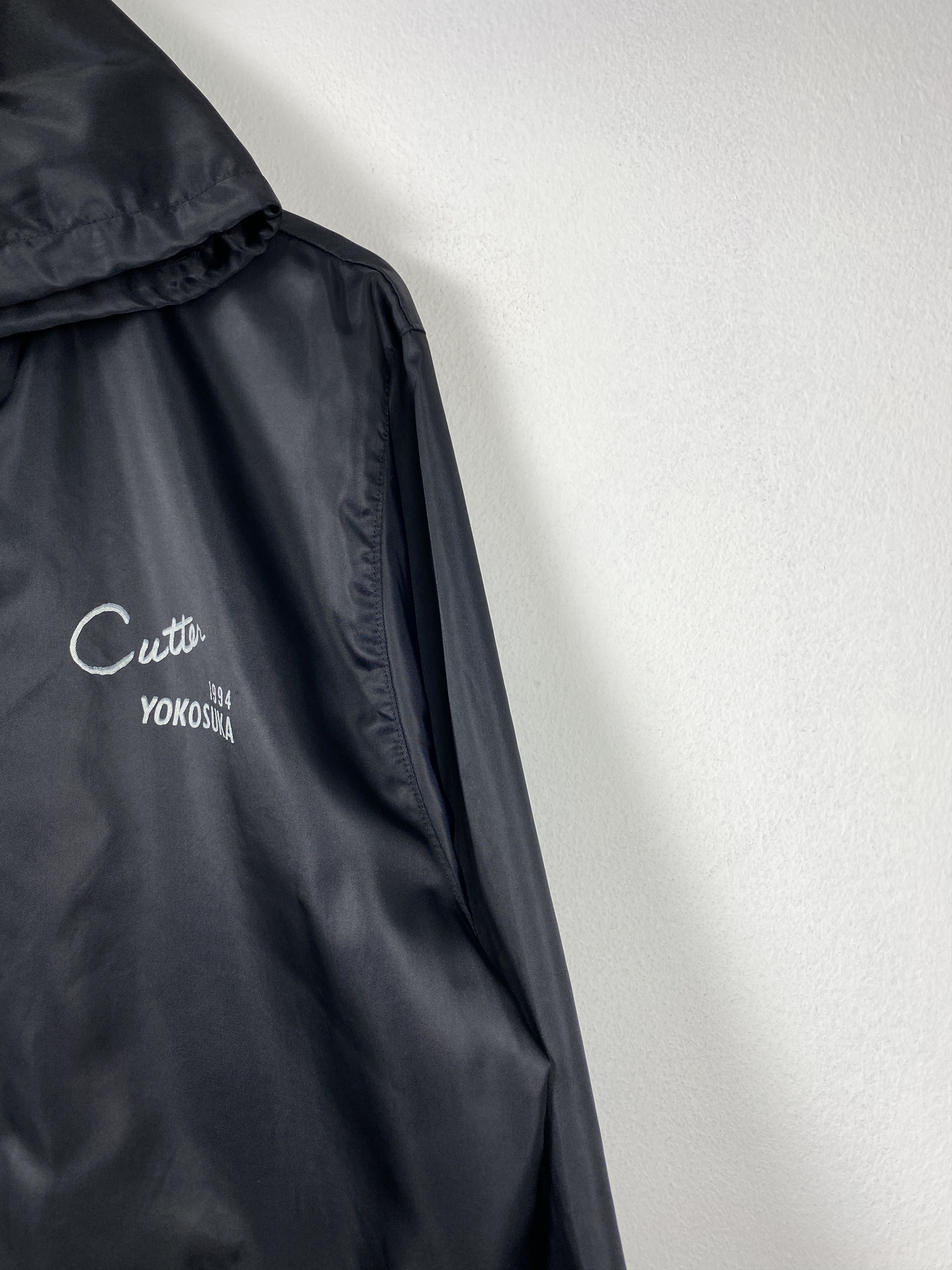 Japanese Brand Vintage Yokosuka Hoodie Button Up WIndbreaker Jacket J1261 Size US M / EU 48-50 / 2 - 3 Thumbnail