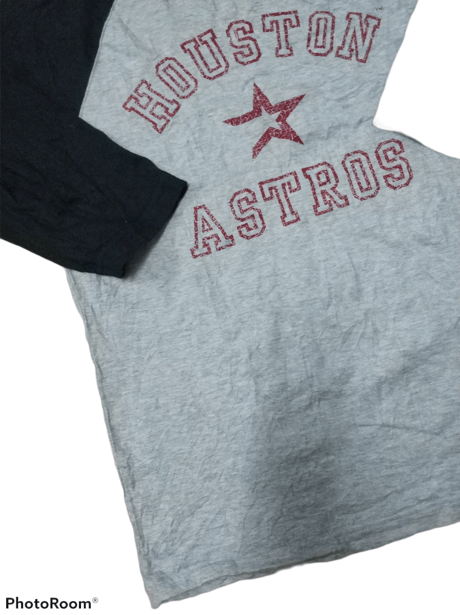MLB 🔥Rare Vintage Houston Astros MLB 3q Raglan Tees Size US M / EU 48-50 / 2 - 4 Thumbnail