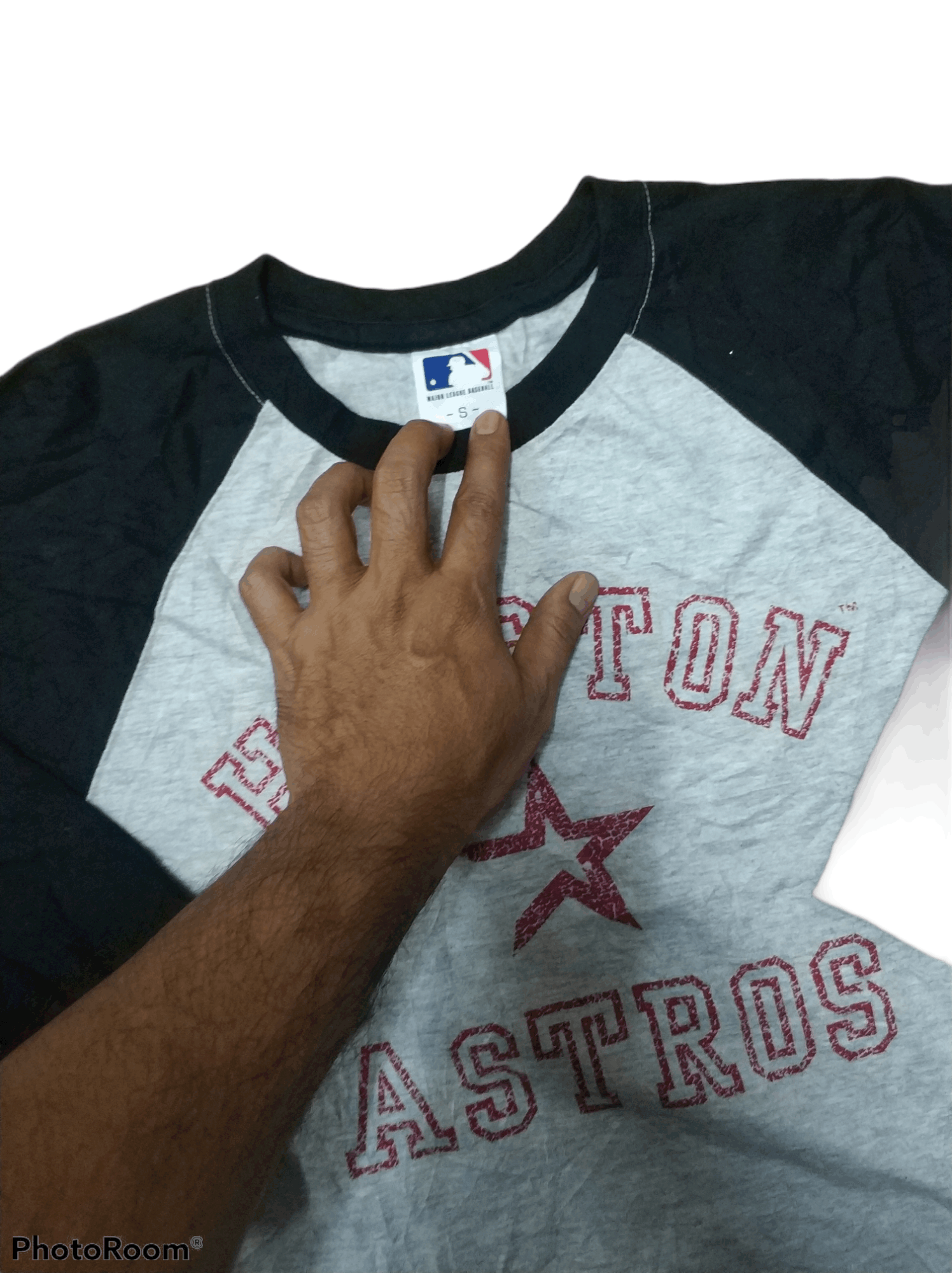 MLB 🔥Rare Vintage Houston Astros MLB 3q Raglan Tees Size US M / EU 48-50 / 2 - 1 Thumbnail