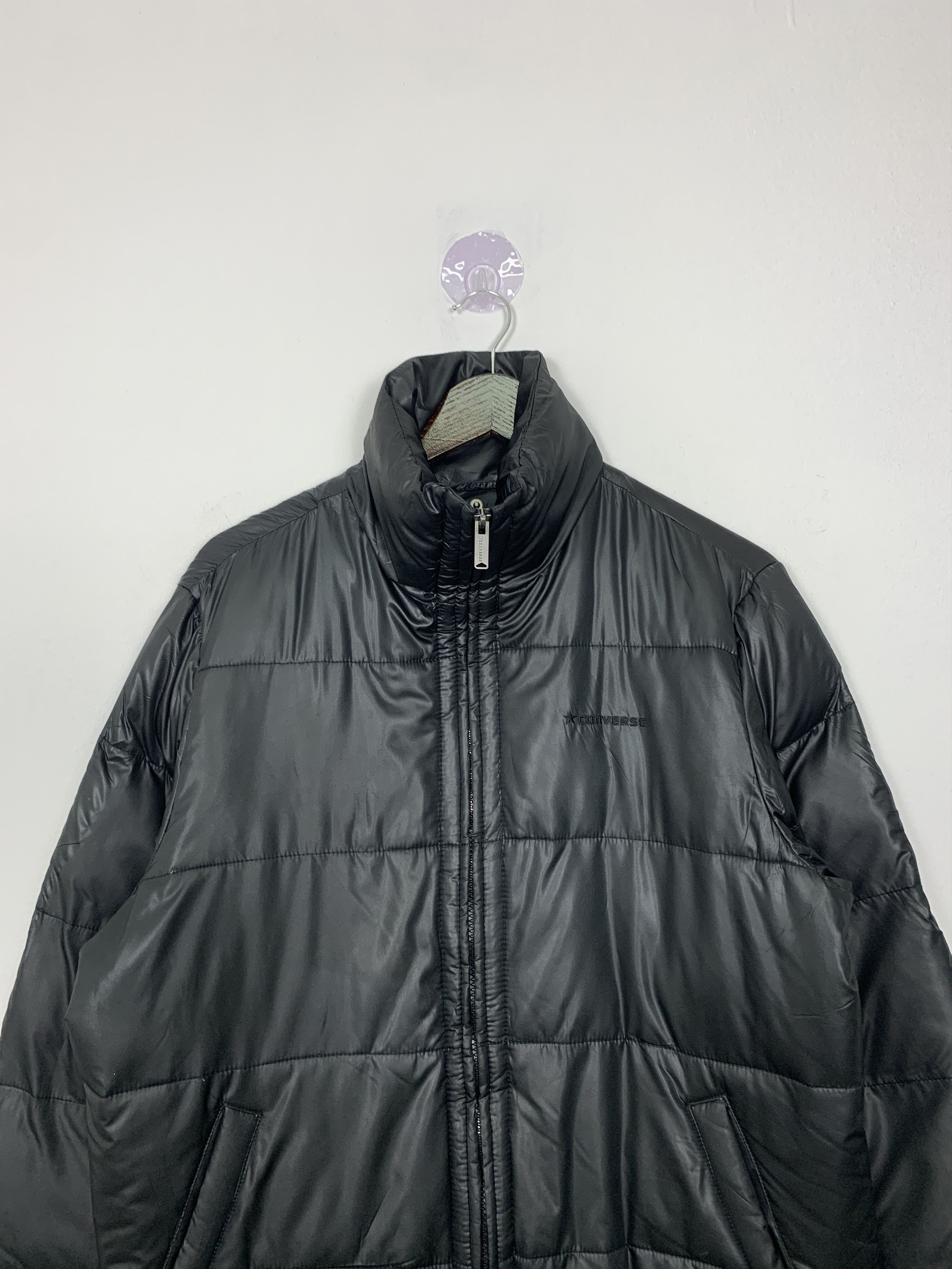 Converse × Vintage Vintage CONVERSE Puffer Zip Up Jacket J1059 Size US M / EU 48-50 / 2 - 3 Thumbnail