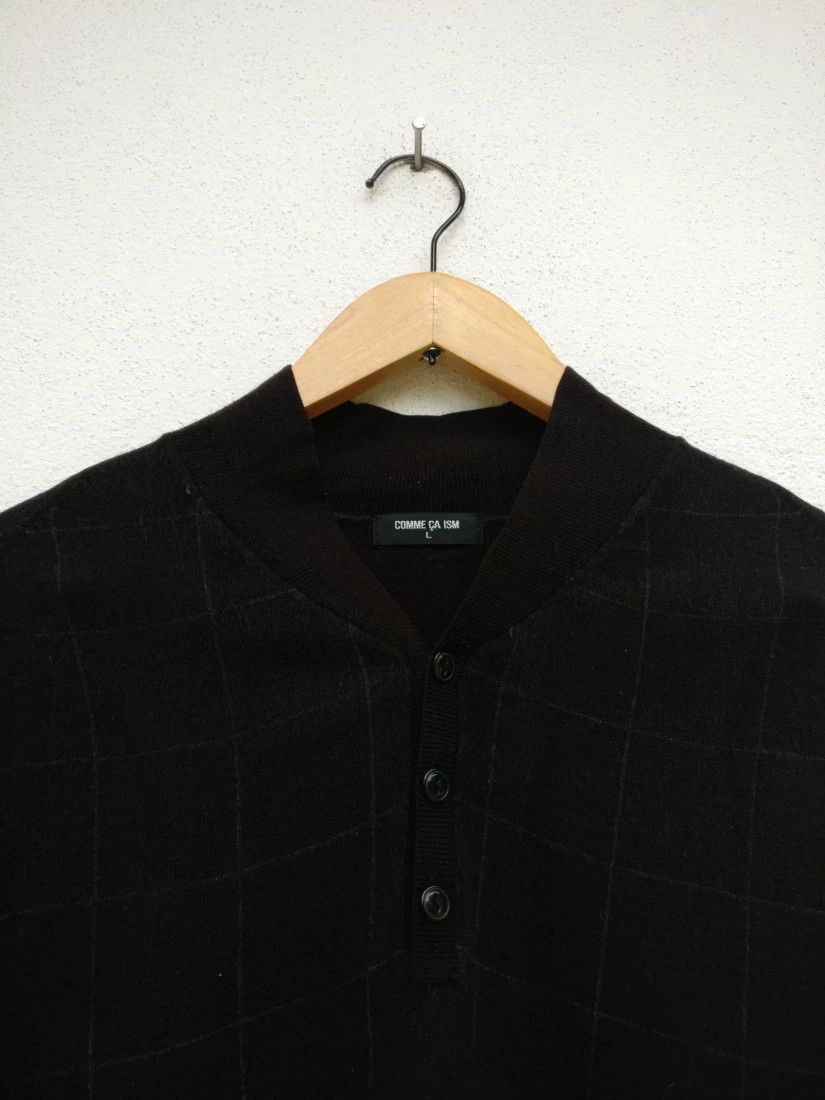Comme Ca Ism Comme Ca Ism Checked Long Sleeve Sweatshirts Jumper Size US L / EU 52-54 / 3 - 3 Thumbnail