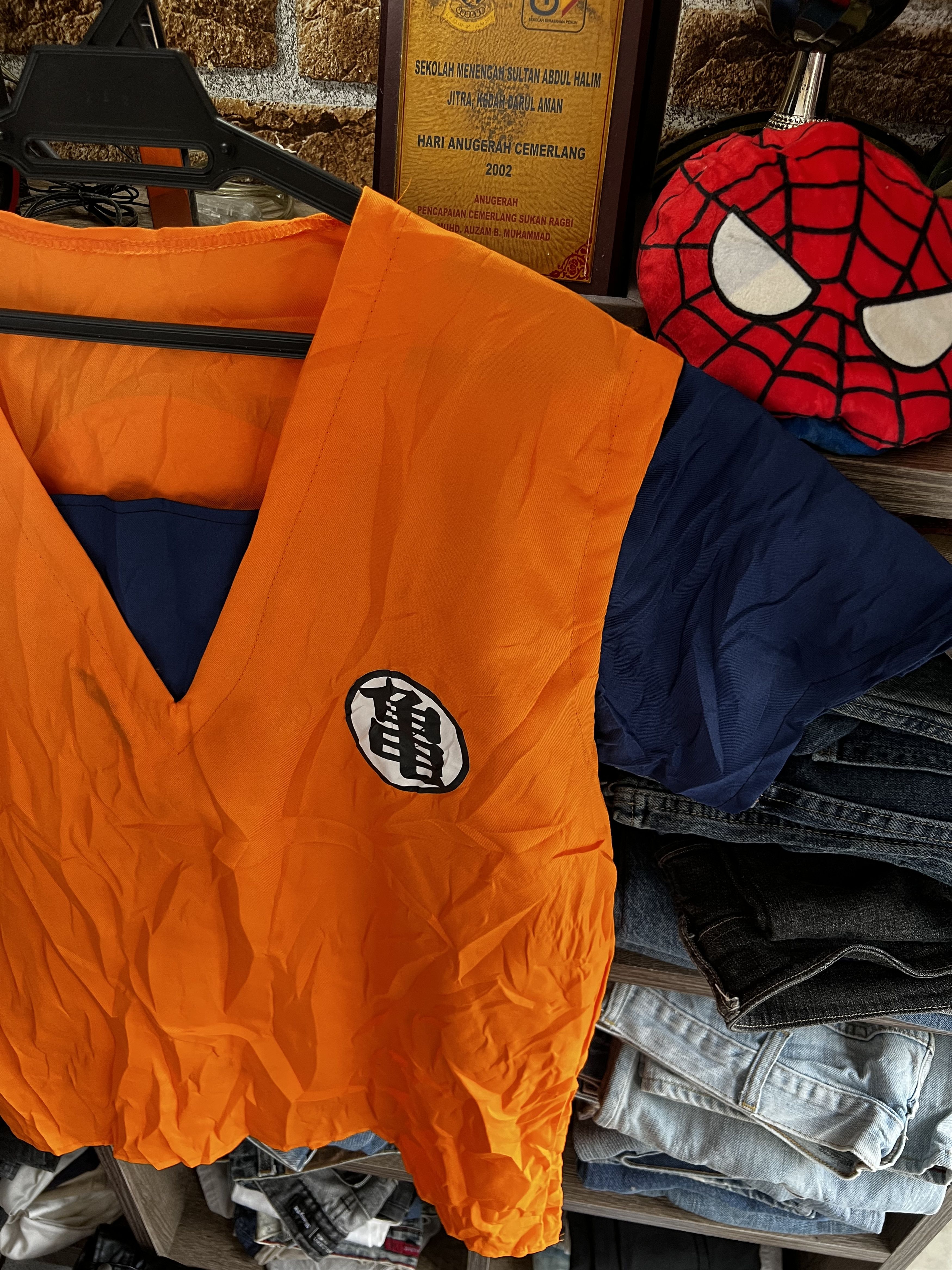 Anime 🔥Orange Son Goku Tees Size US M / EU 48-50 / 2 - 6 Thumbnail