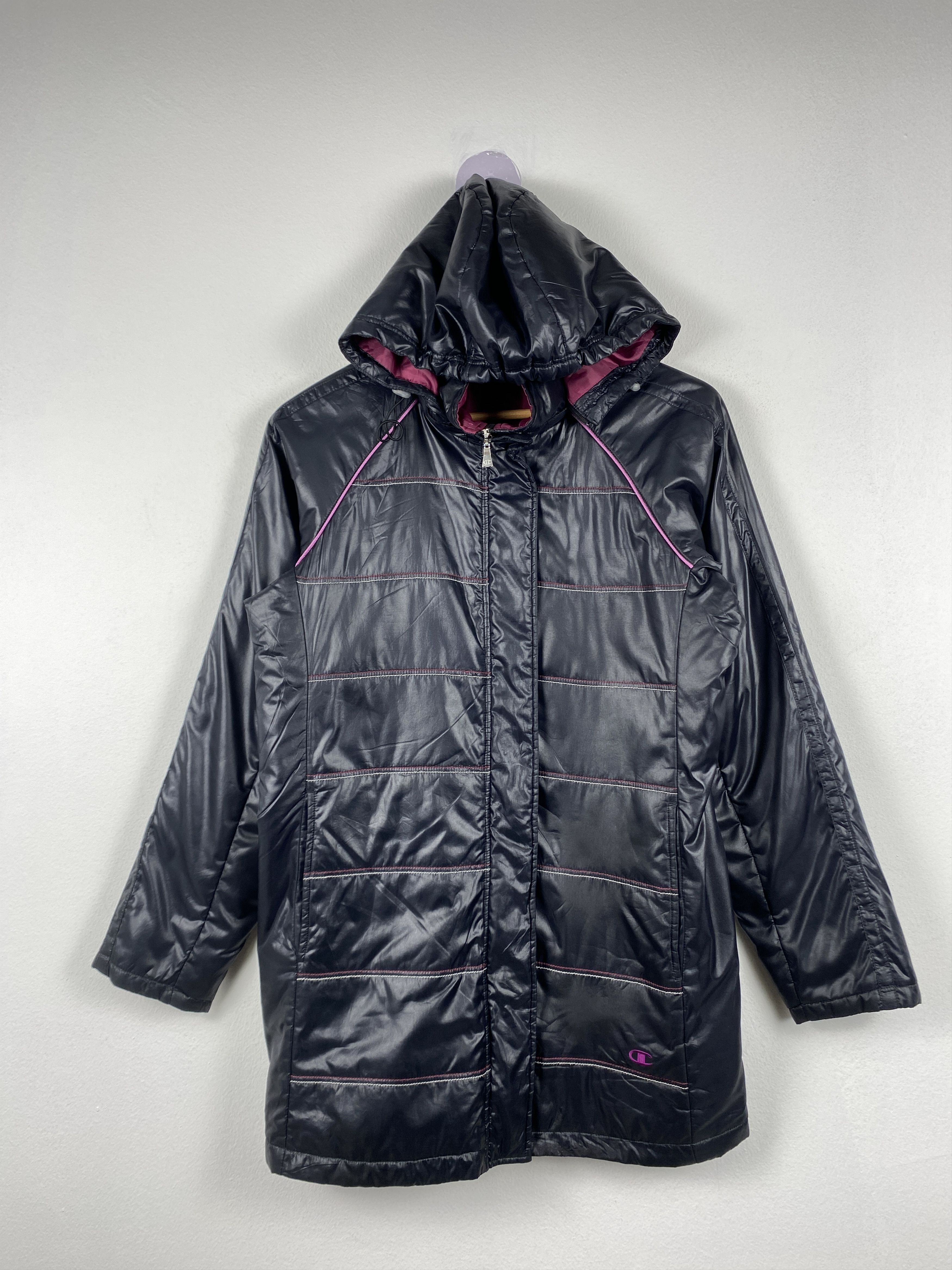 Champion Vintage Champion Hoodie Zip Up Long Jacket J1281 Size US S / EU 44-46 / 1 - 1 Thumbnail
