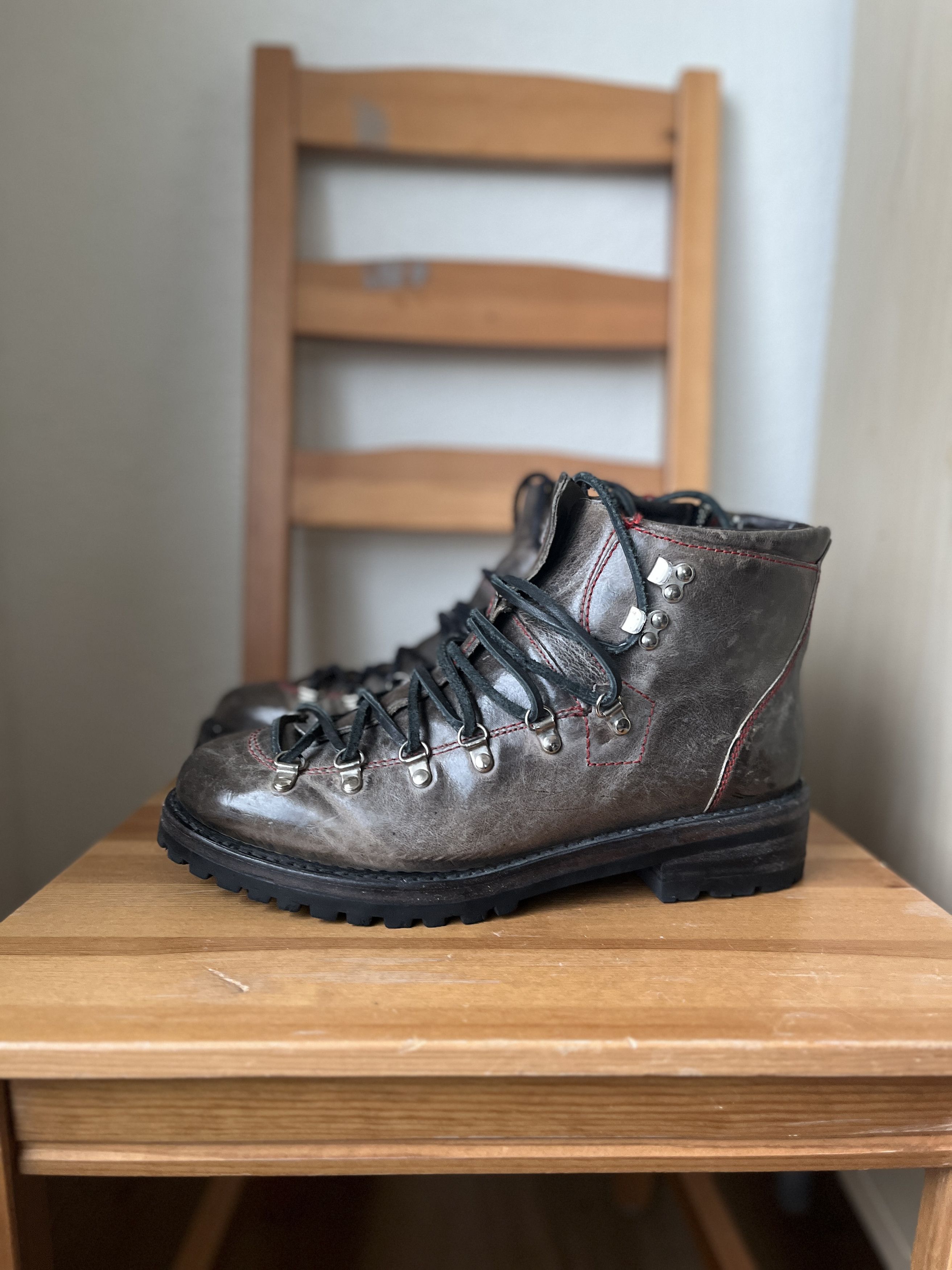 Designer Freebird Antique Patina Hiking Boots | Grailed