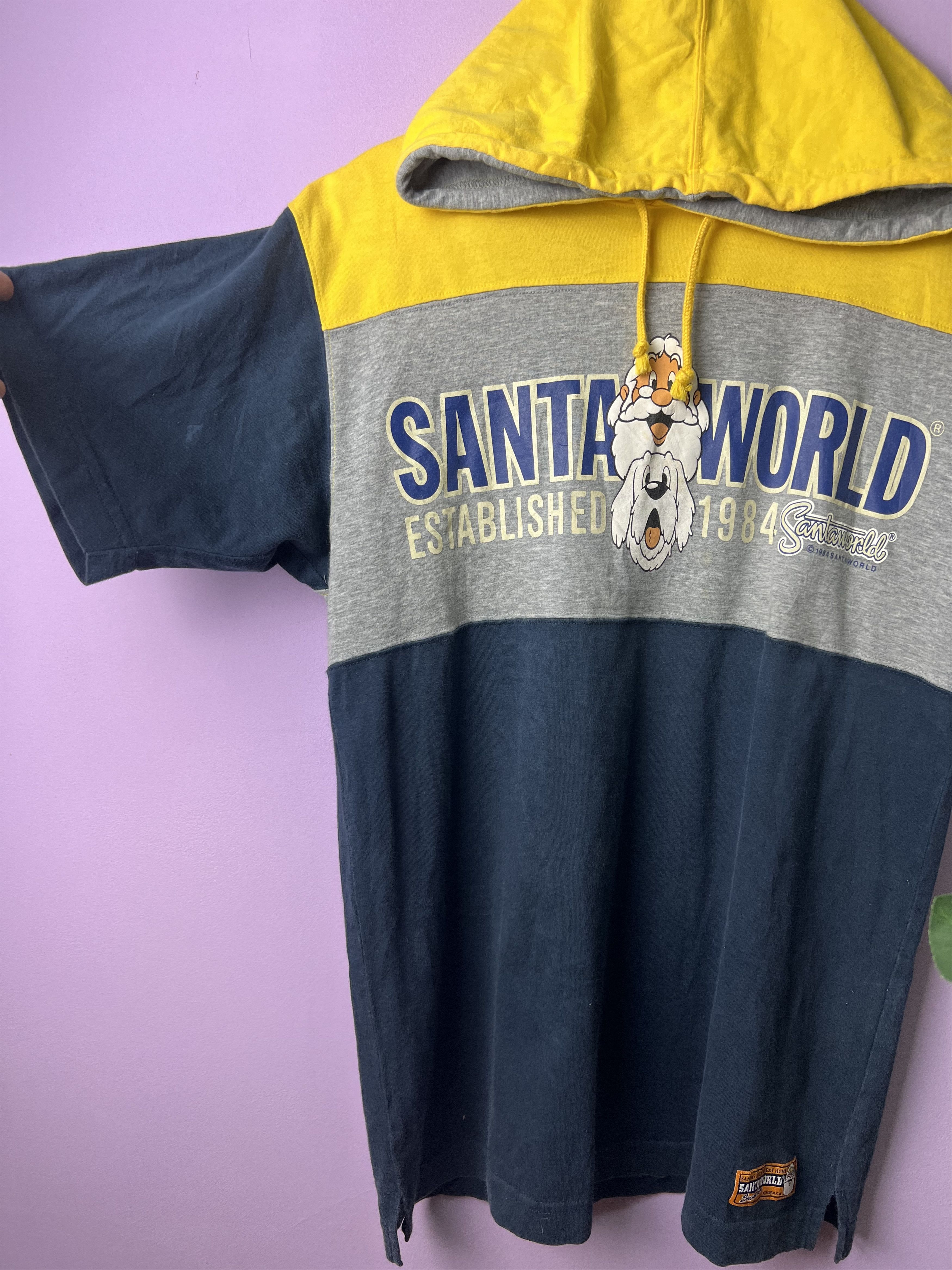 Captain Santors 🔥Vintage Santaworld 1984 Short Sleeve Hoodies Size US S / EU 44-46 / 1 - 6 Thumbnail