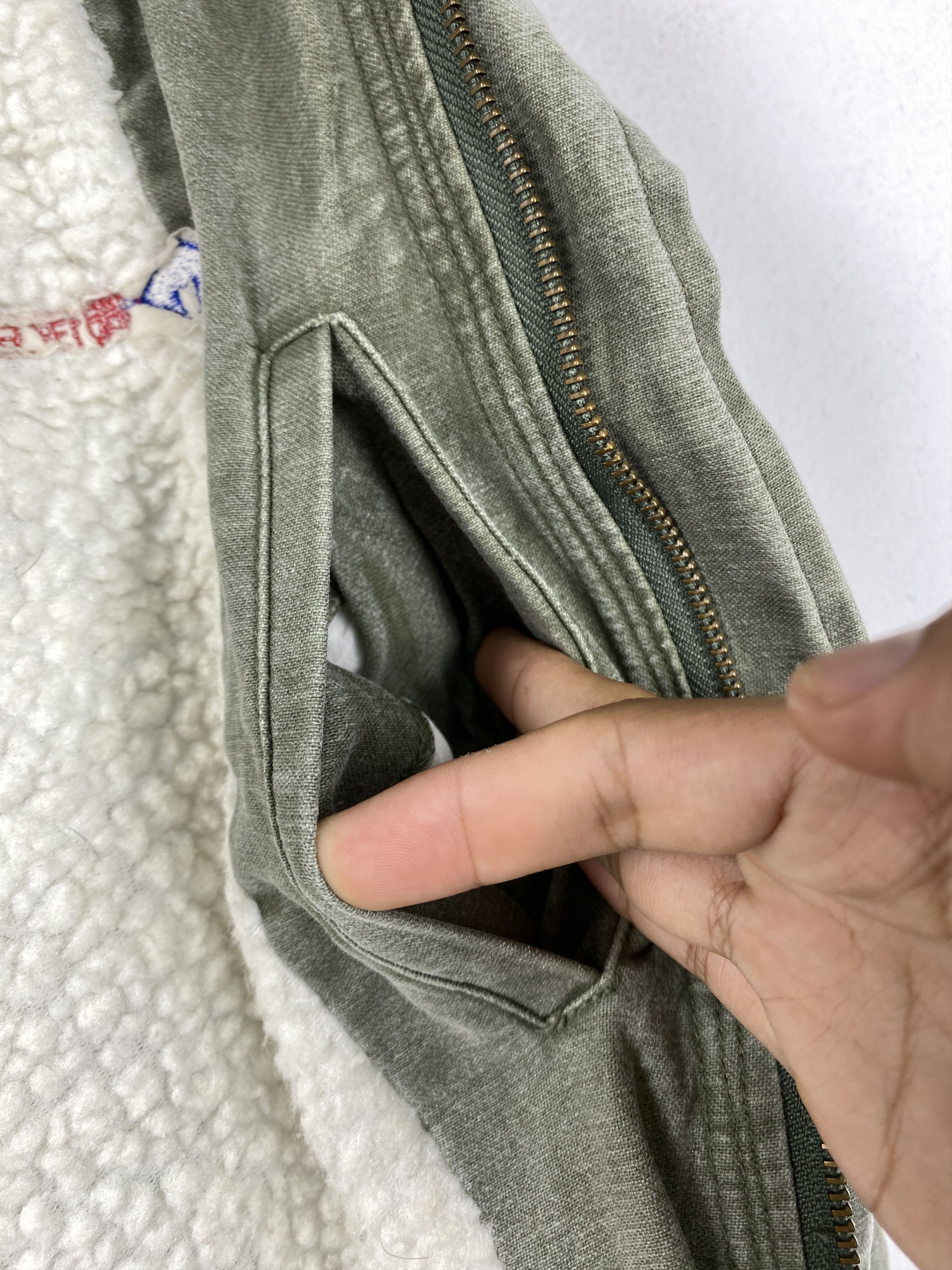 Japanese Brand Vintage Even River Sunfaded Sherpa Lining Jacket J1309 Size US S / EU 44-46 / 1 - 14 Thumbnail