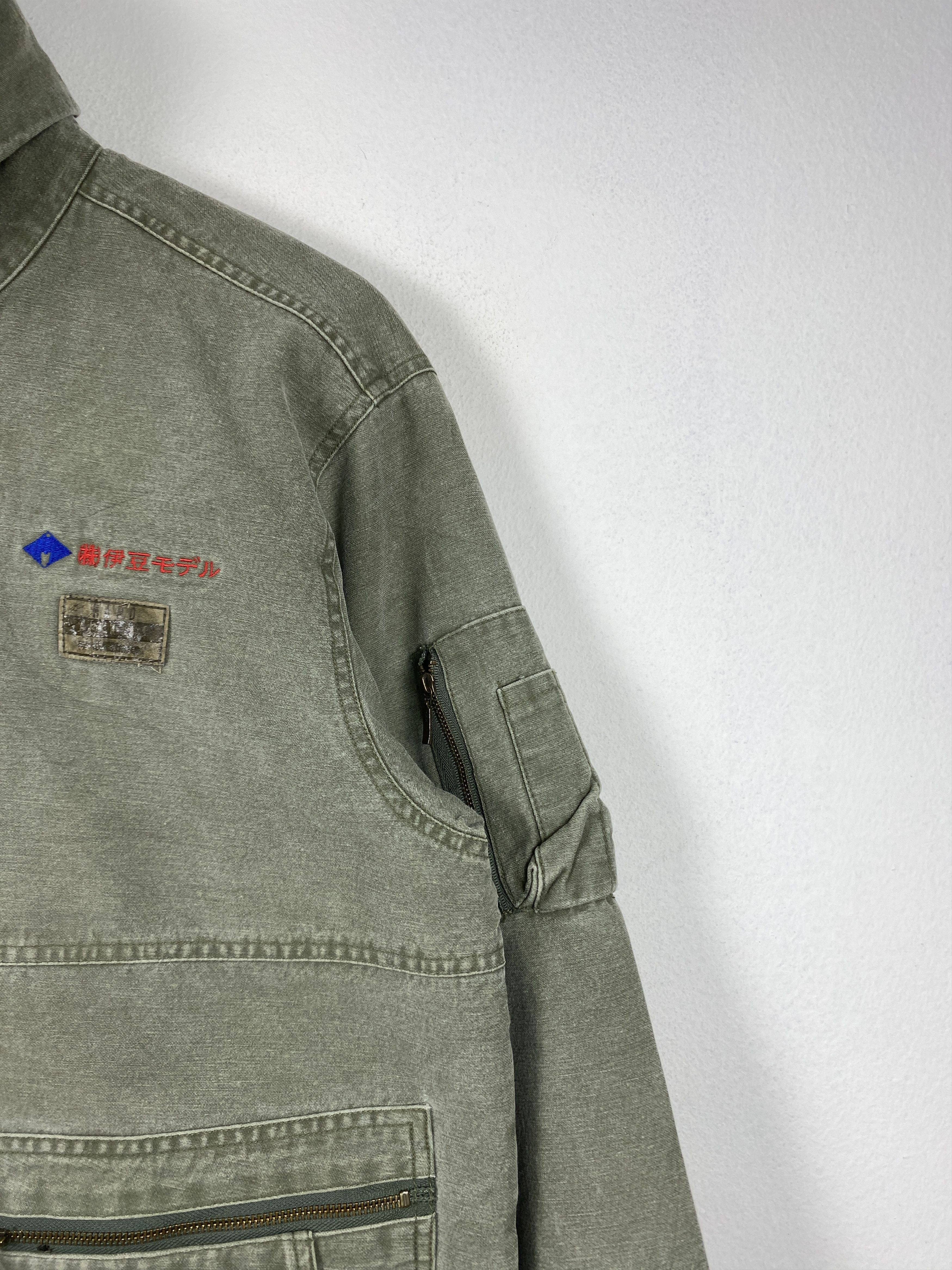 Japanese Brand Vintage Even River Sunfaded Sherpa Lining Jacket J1309 Size US S / EU 44-46 / 1 - 3 Thumbnail