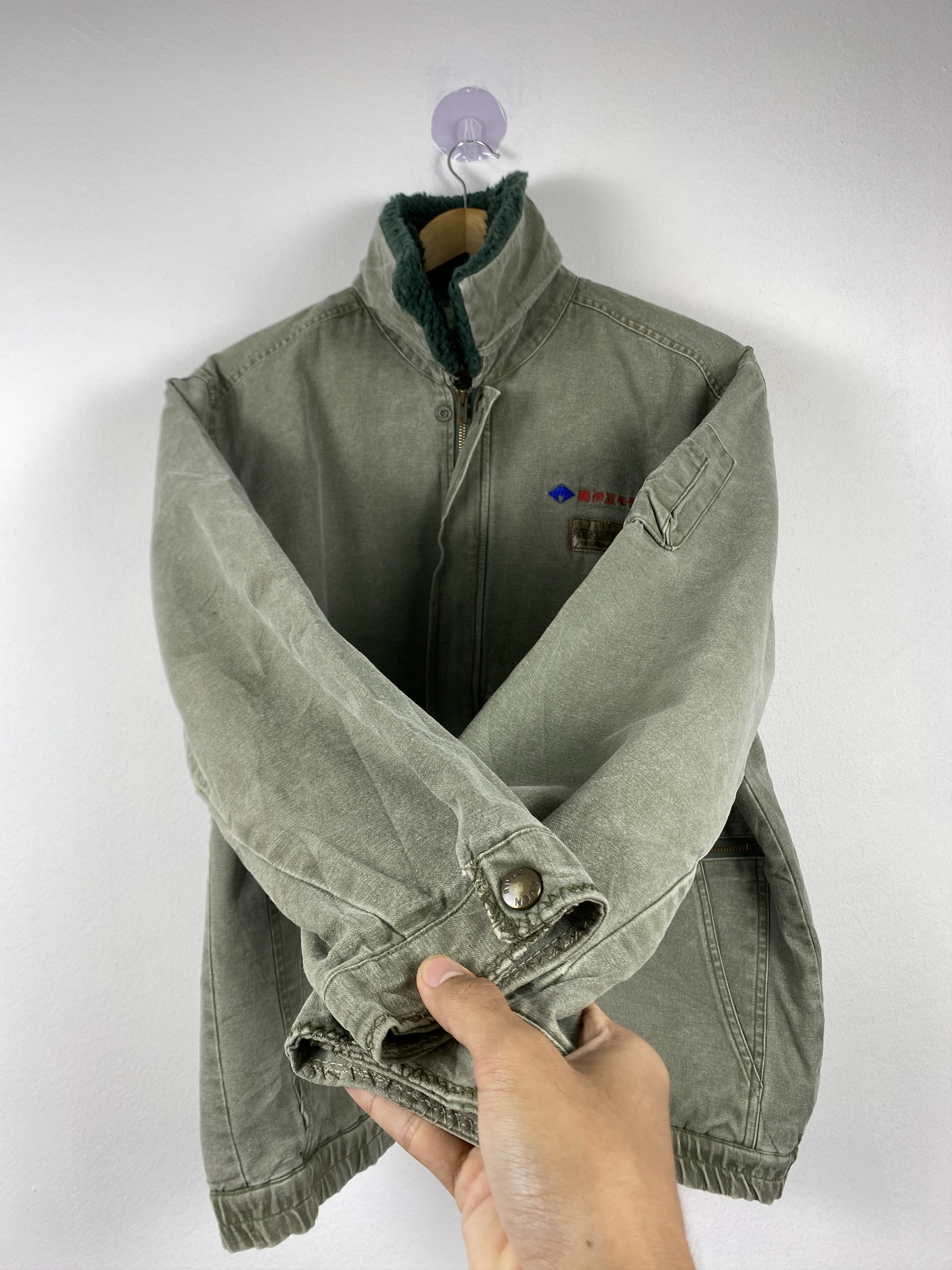 Japanese Brand Vintage Even River Sunfaded Sherpa Lining Jacket J1309 Size US S / EU 44-46 / 1 - 8 Thumbnail