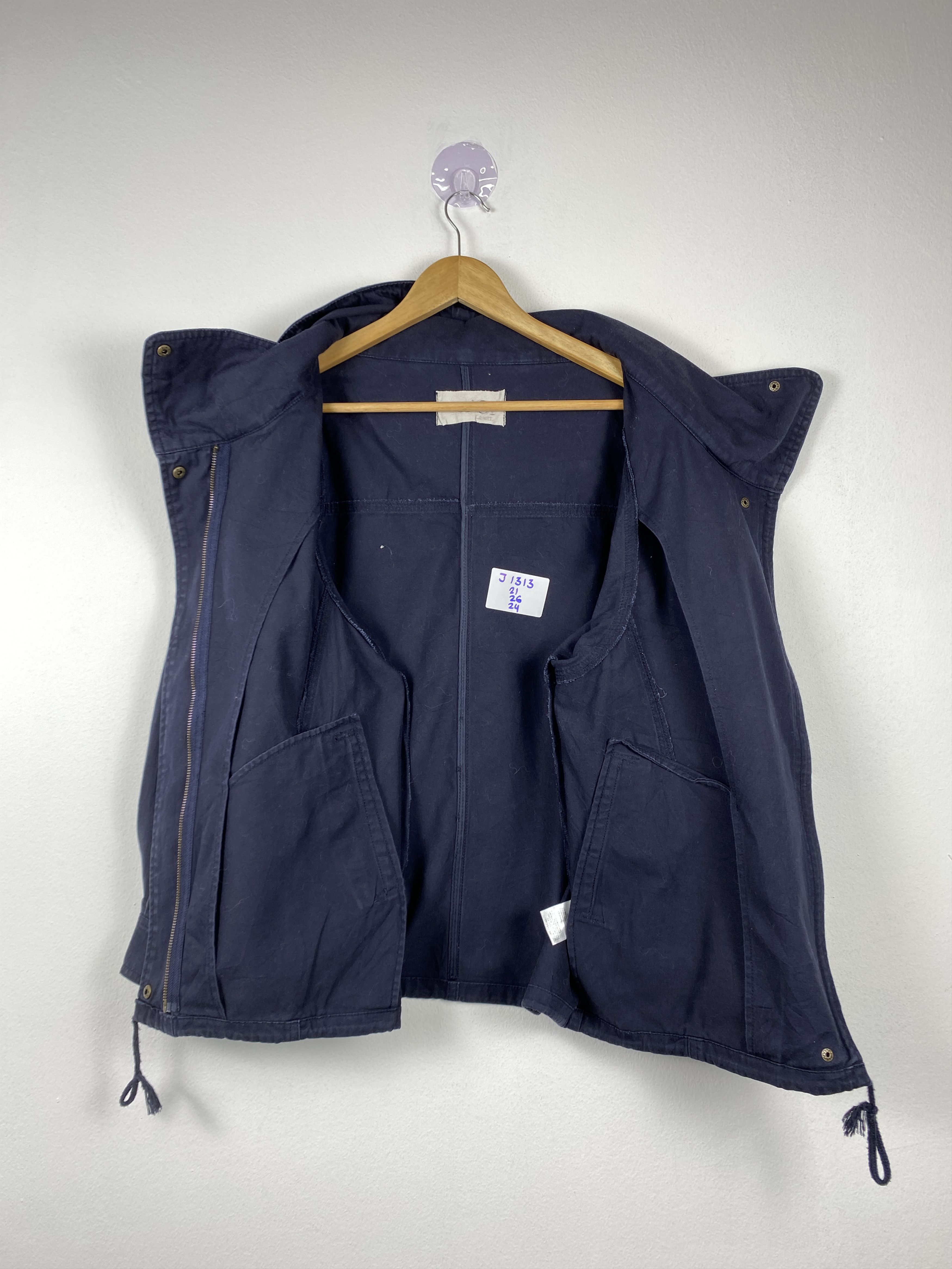 Japanese Brand Vintage N'OR Label Hoodie Zip Up Jacket J1313 Size US S / EU 44-46 / 1 - 7 Thumbnail