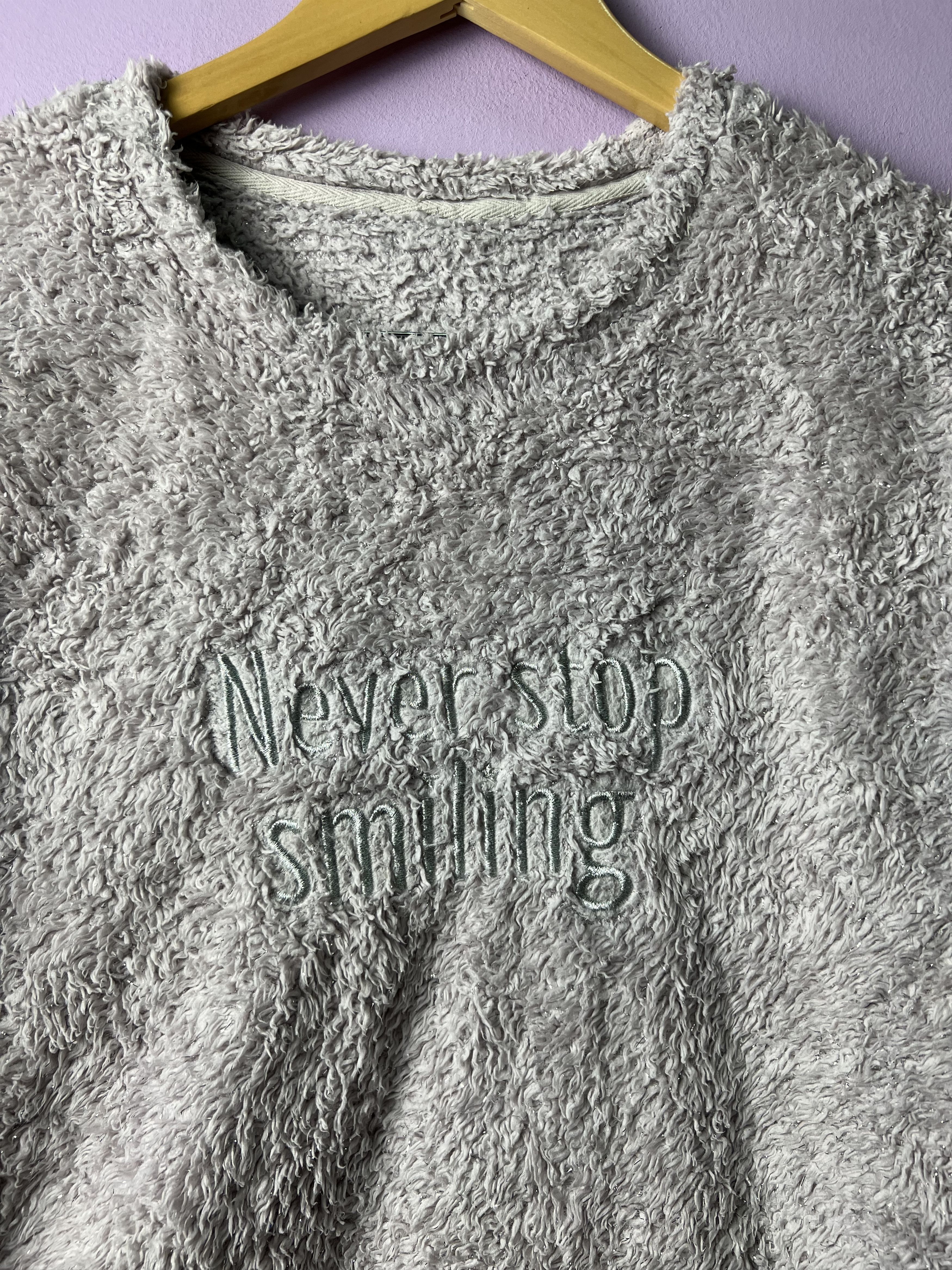 GU 🔥Gu Japanese Brand Deep Pile Sweatshirts Size US M / EU 48-50 / 2 - 5 Thumbnail