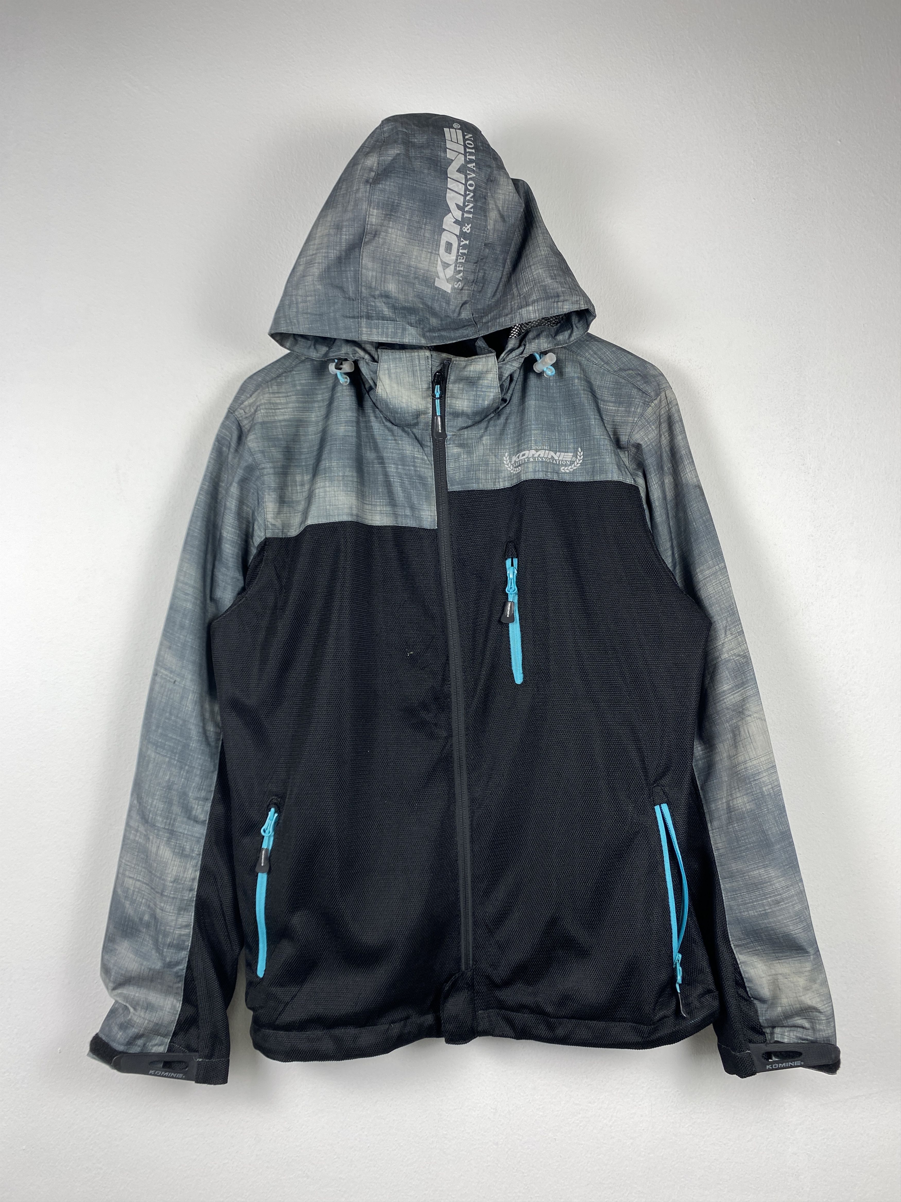 Japanese Brand × Vintage Vintage Komine Hoodie Zip Up Jacket Size US S / EU 44-46 / 1 - 1 Thumbnail