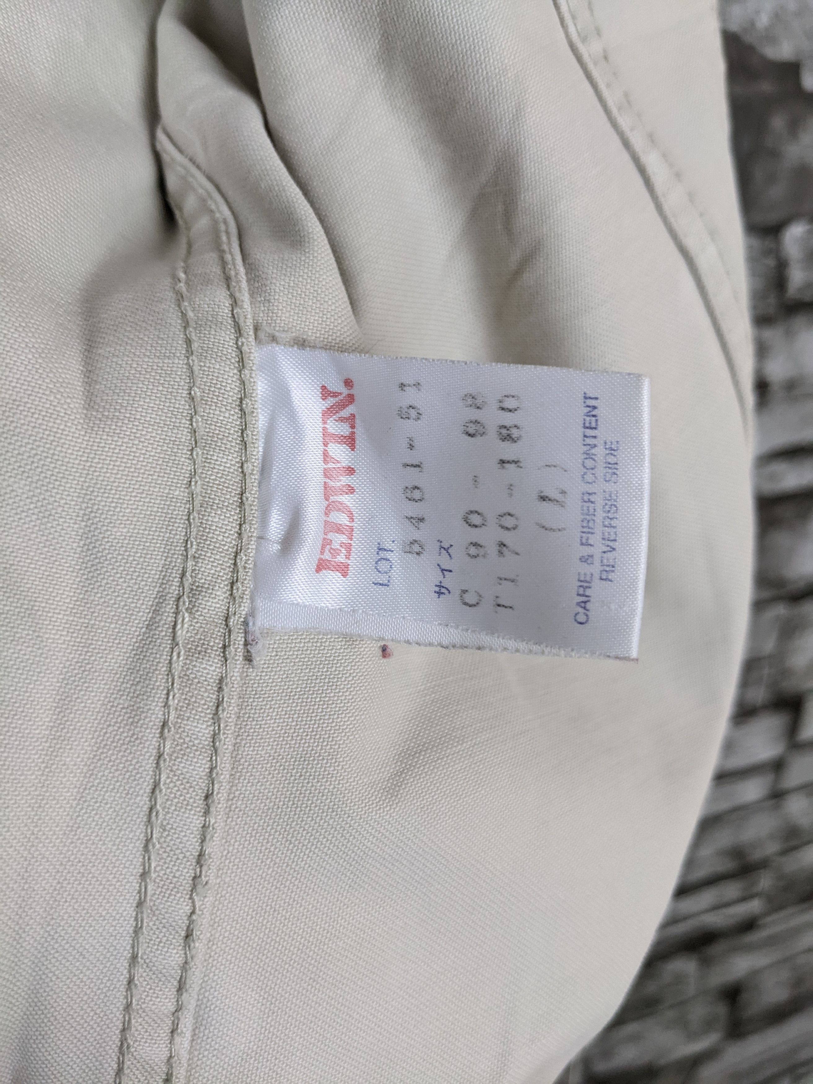 Edwin Vintage Edwin Plain Truckers Denim Jacket Outerwear Size US L / EU 52-54 / 3 - 12 Thumbnail