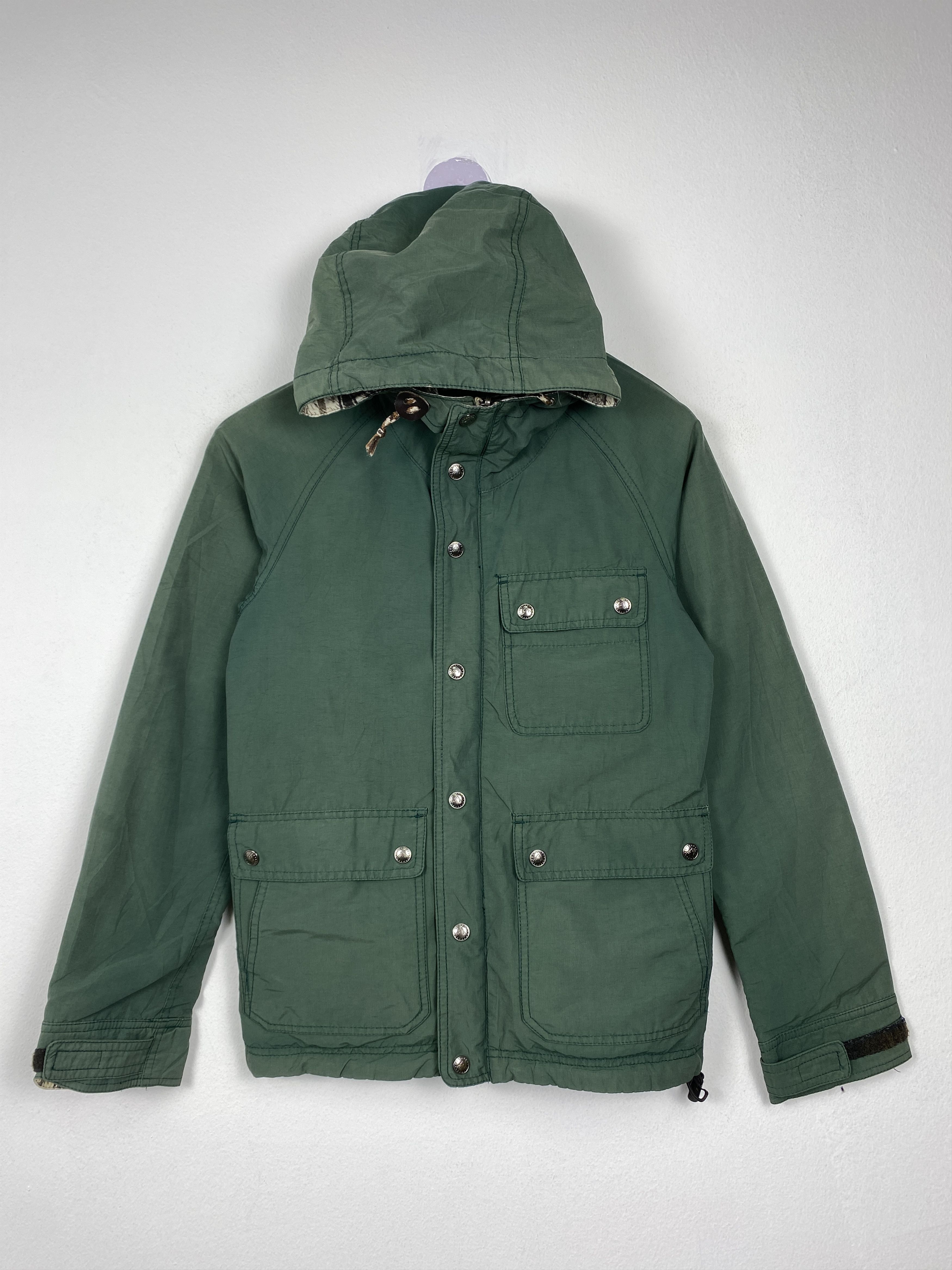 GRN Vintage GRN Tokyo Checkered Lining Hoodie Jacket J1166 Size US S / EU 44-46 / 1 - 1 Thumbnail