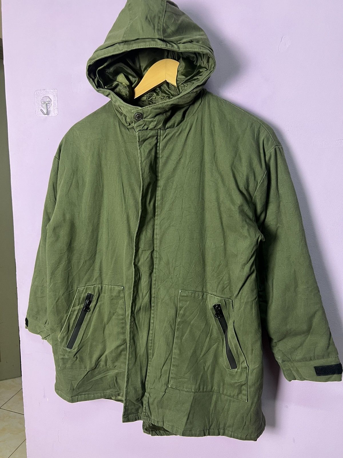 Japanese Brand 🔥Rateffect Quilted Hoodie Jacket Size US M / EU 48-50 / 2 - 8 Thumbnail