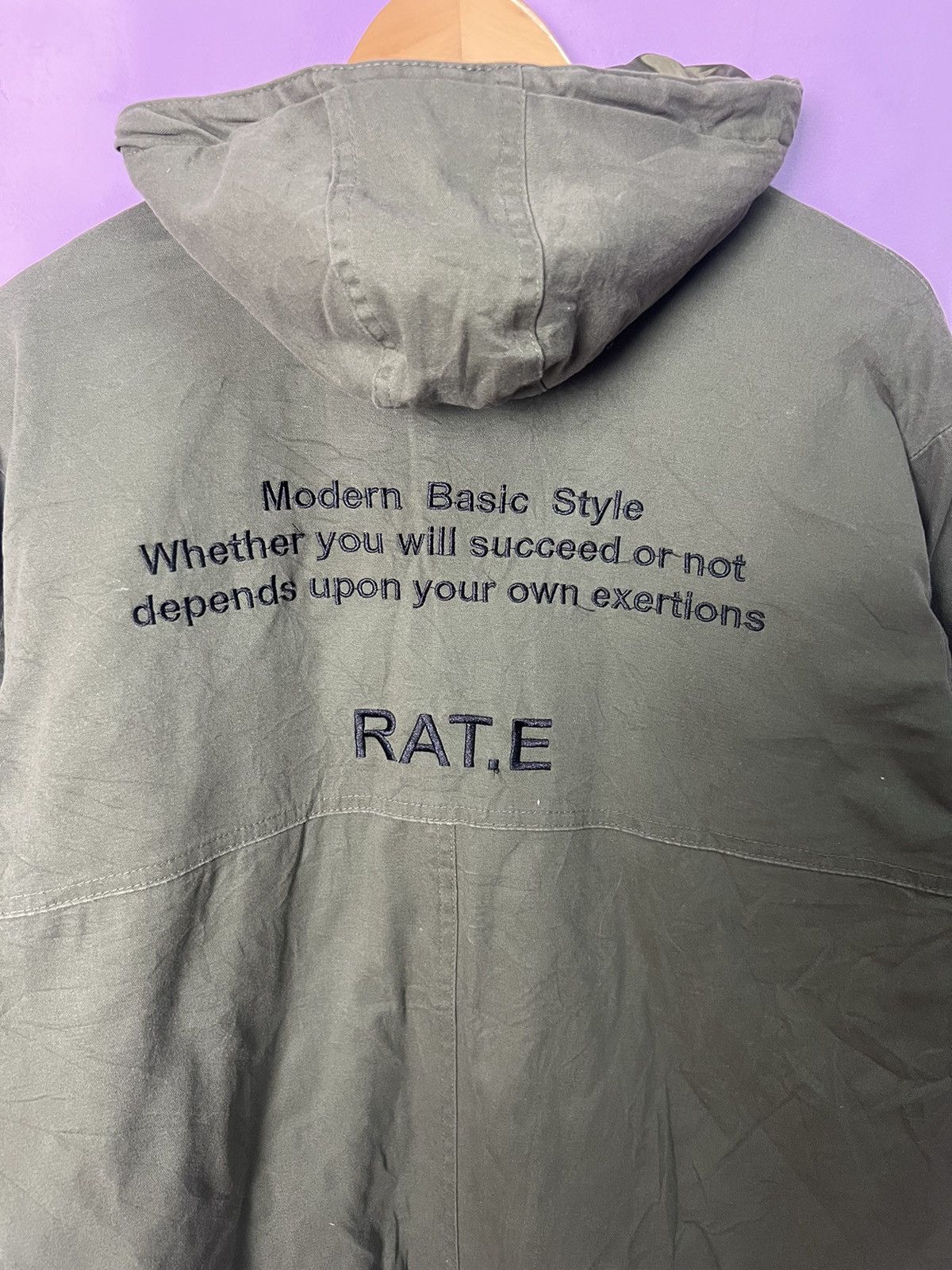 Japanese Brand 🔥Rateffect Quilted Hoodie Jacket Size US M / EU 48-50 / 2 - 1 Thumbnail