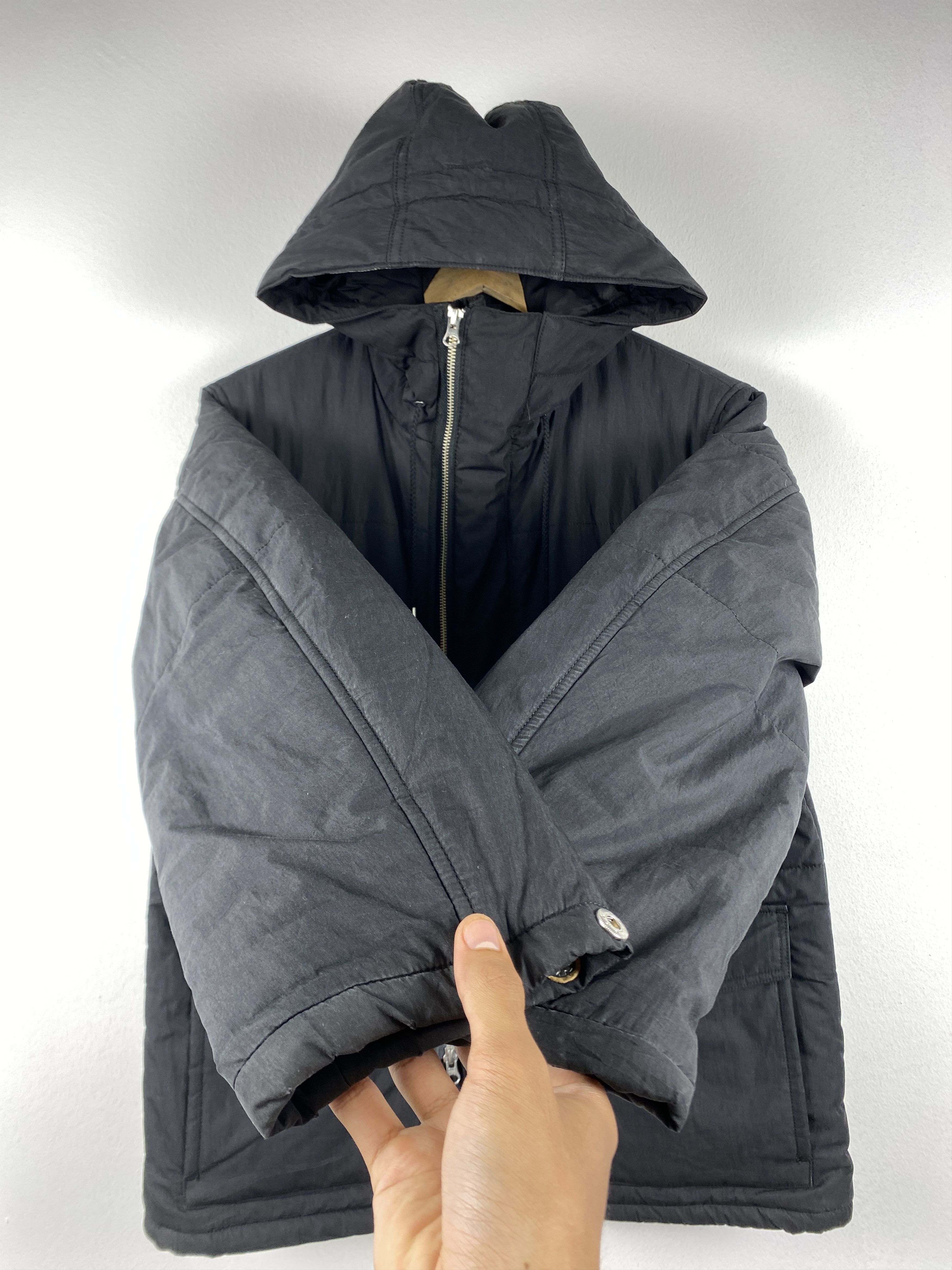 Japanese Brand Vintage Coen Hoodie Puffer Zip Up Jacket J1284 Size US S / EU 44-46 / 1 - 7 Thumbnail