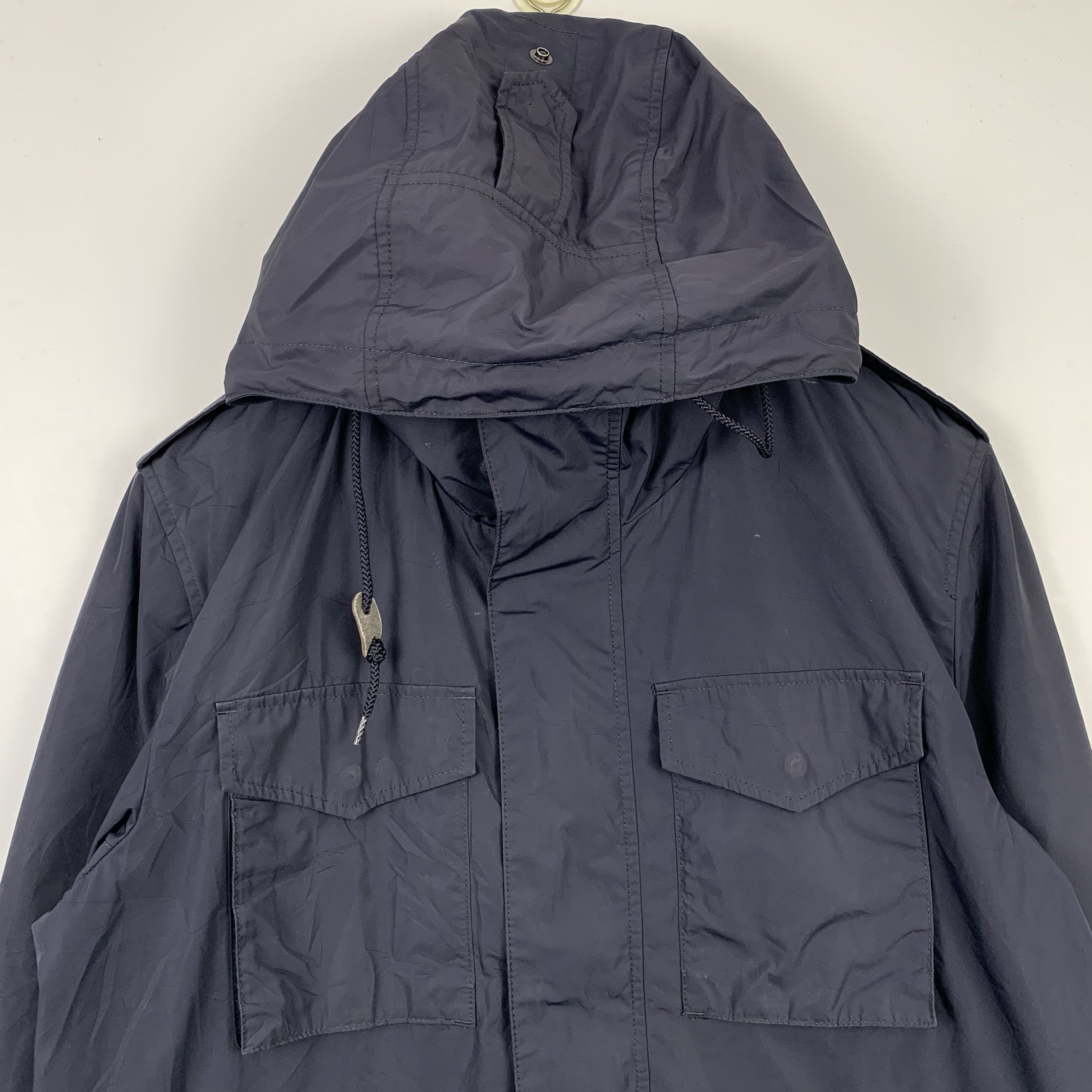 Uniqlo Vintage UNIQLO 3D Pocket Air Protection Hoodie Parkas J0285 Size US M / EU 48-50 / 2 - 2 Thumbnail