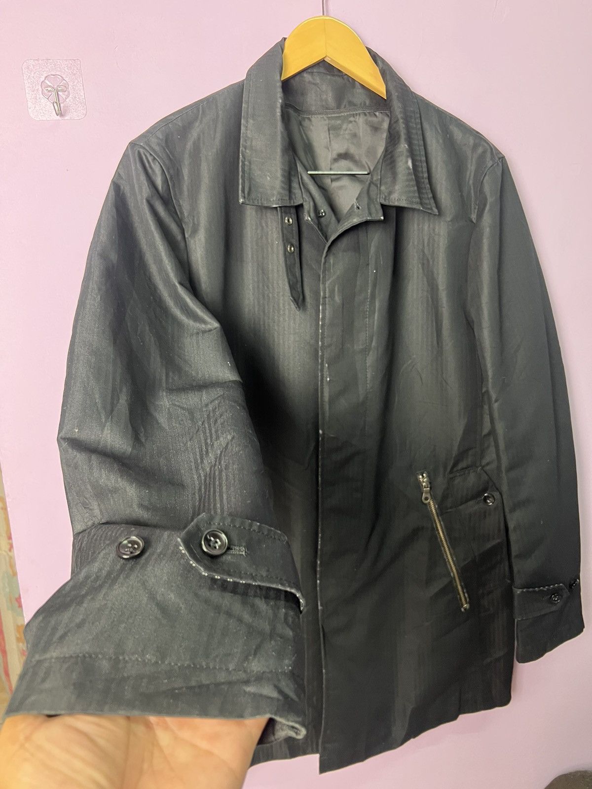Nicole Club 🔥Nicole Monsieur Long Chore Jacket Size US M / EU 48-50 / 2 - 10 Thumbnail