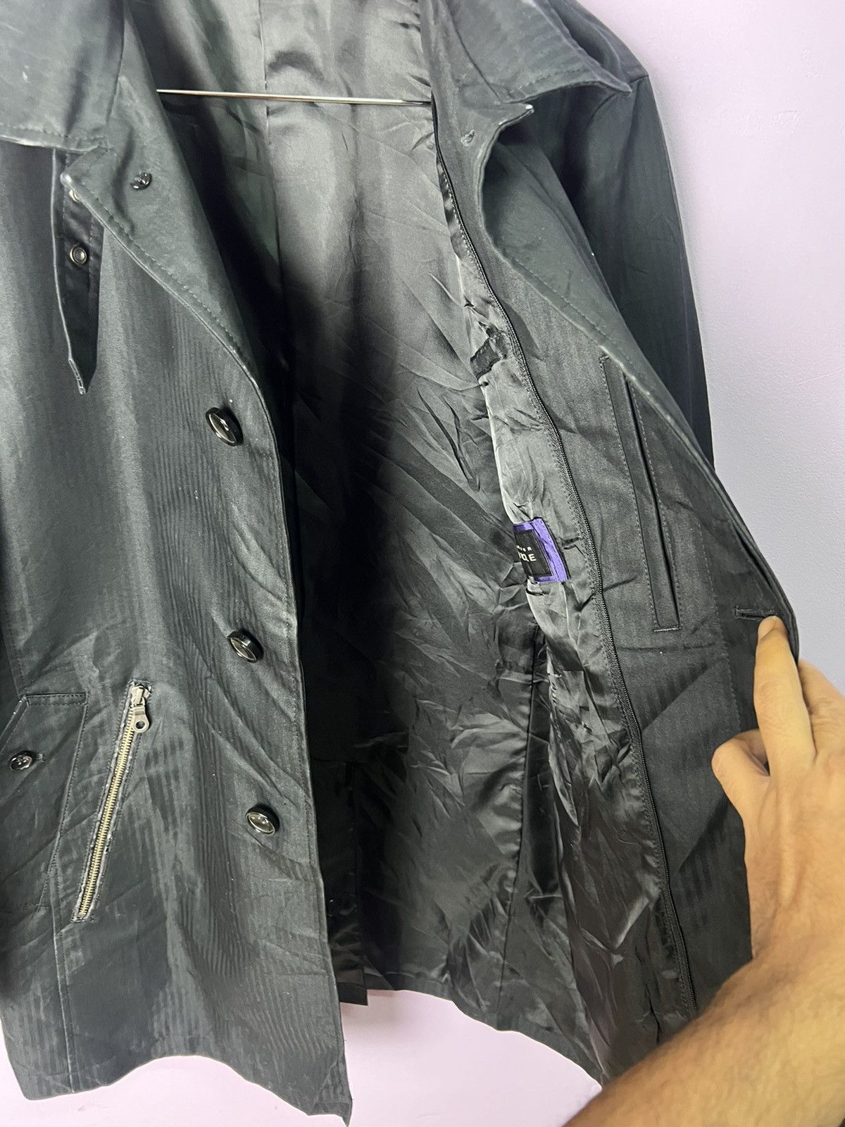 Nicole Club 🔥Nicole Monsieur Long Chore Jacket Size US M / EU 48-50 / 2 - 13 Thumbnail