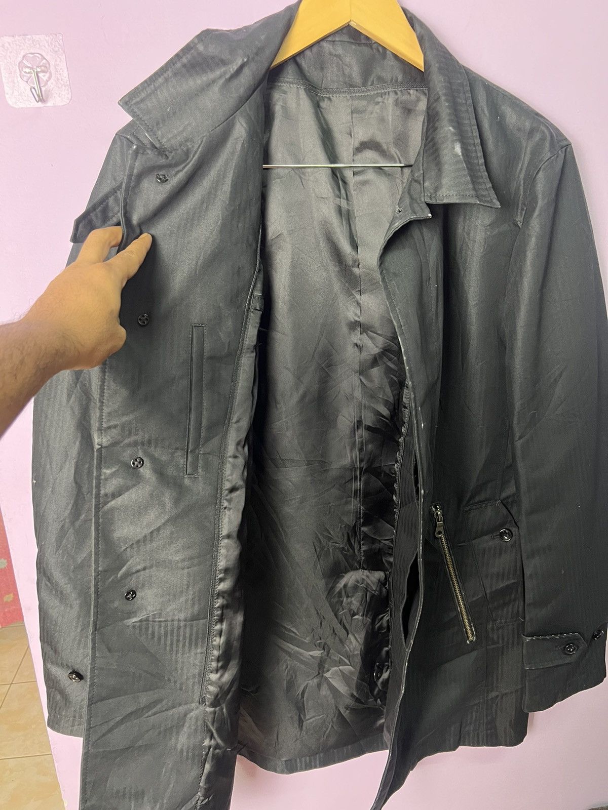 Nicole Club 🔥Nicole Monsieur Long Chore Jacket Size US M / EU 48-50 / 2 - 12 Thumbnail