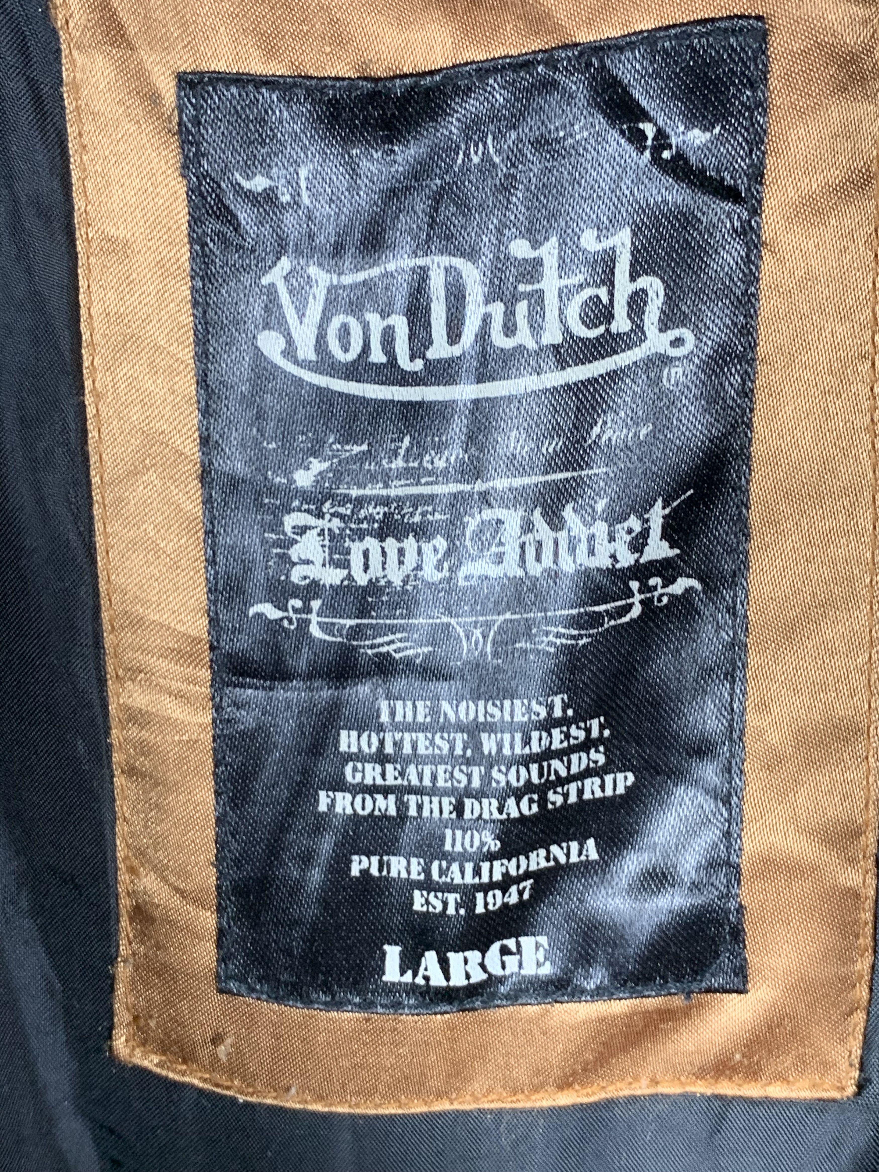 Vintage Vintage VON DUTCH Multi Pocket Hoodie jacket J0472 Size US S / EU 44-46 / 1 - 9 Thumbnail