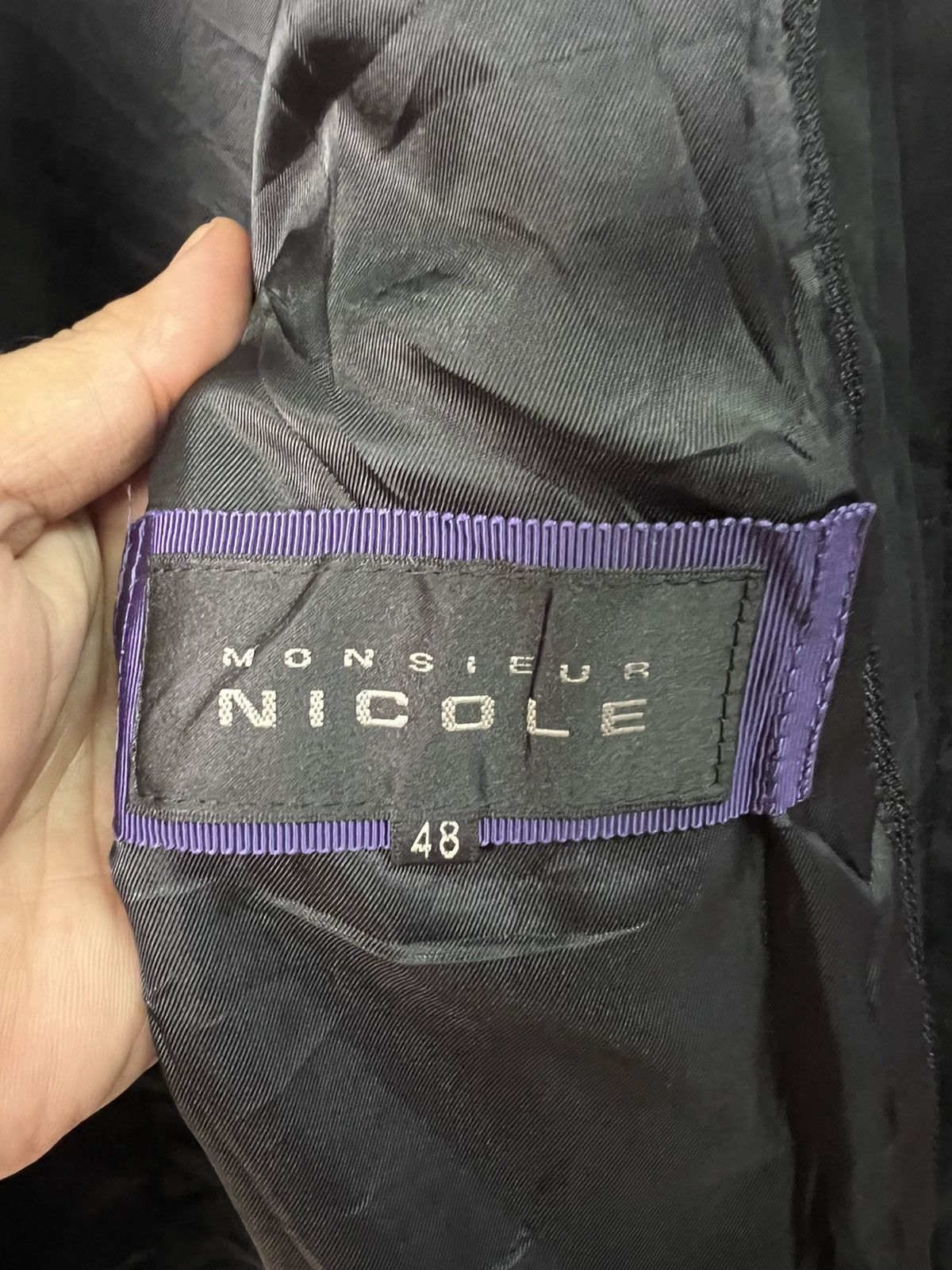 Nicole Club 🔥Nicole Monsieur Long Chore Jacket Size US M / EU 48-50 / 2 - 5 Thumbnail