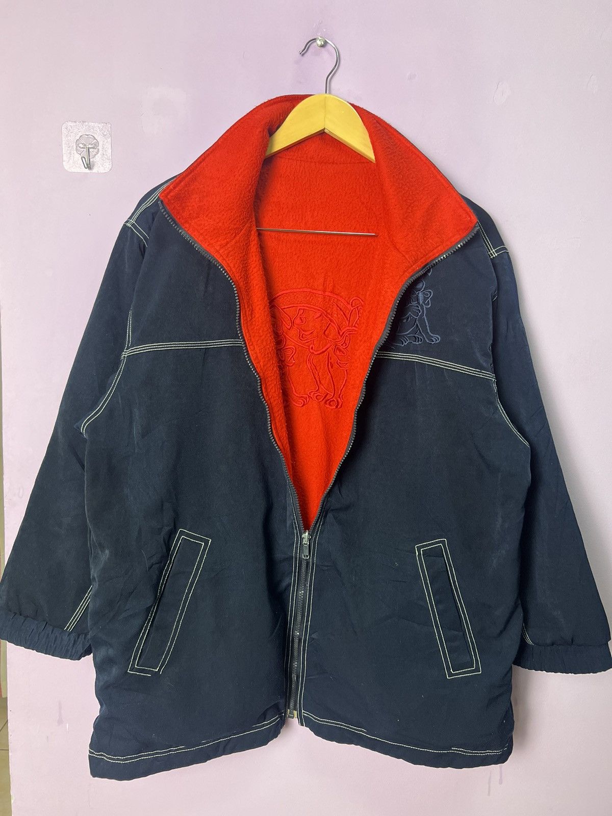 Japanese Brand 🔥Rare Rose Fashion Reversible Jacket Size US M / EU 48-50 / 2 - 13 Thumbnail