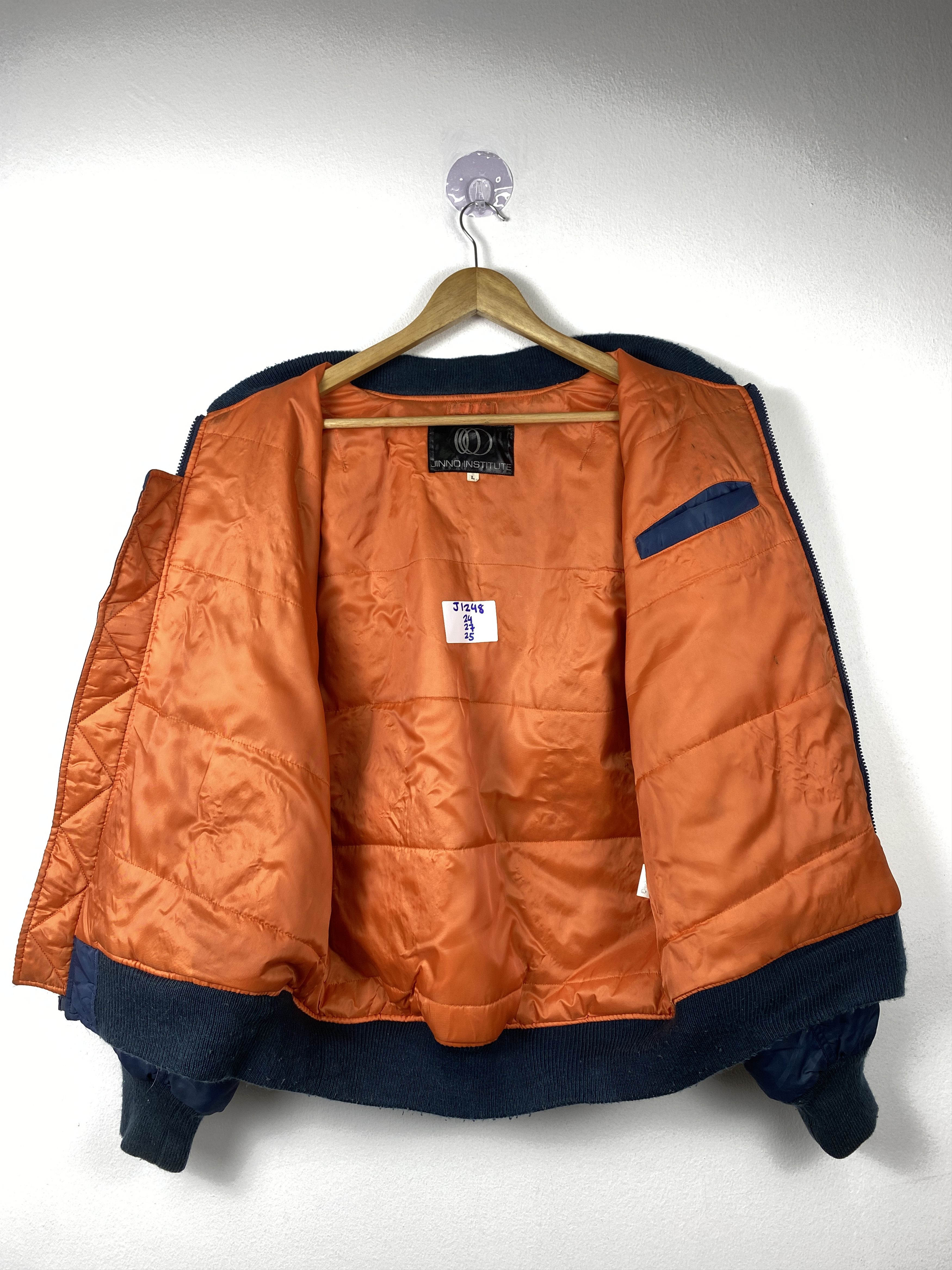 Japanese Brand Vintage Jinno Intitute Bombers Jacket J1248 Size US M / EU 48-50 / 2 - 8 Thumbnail