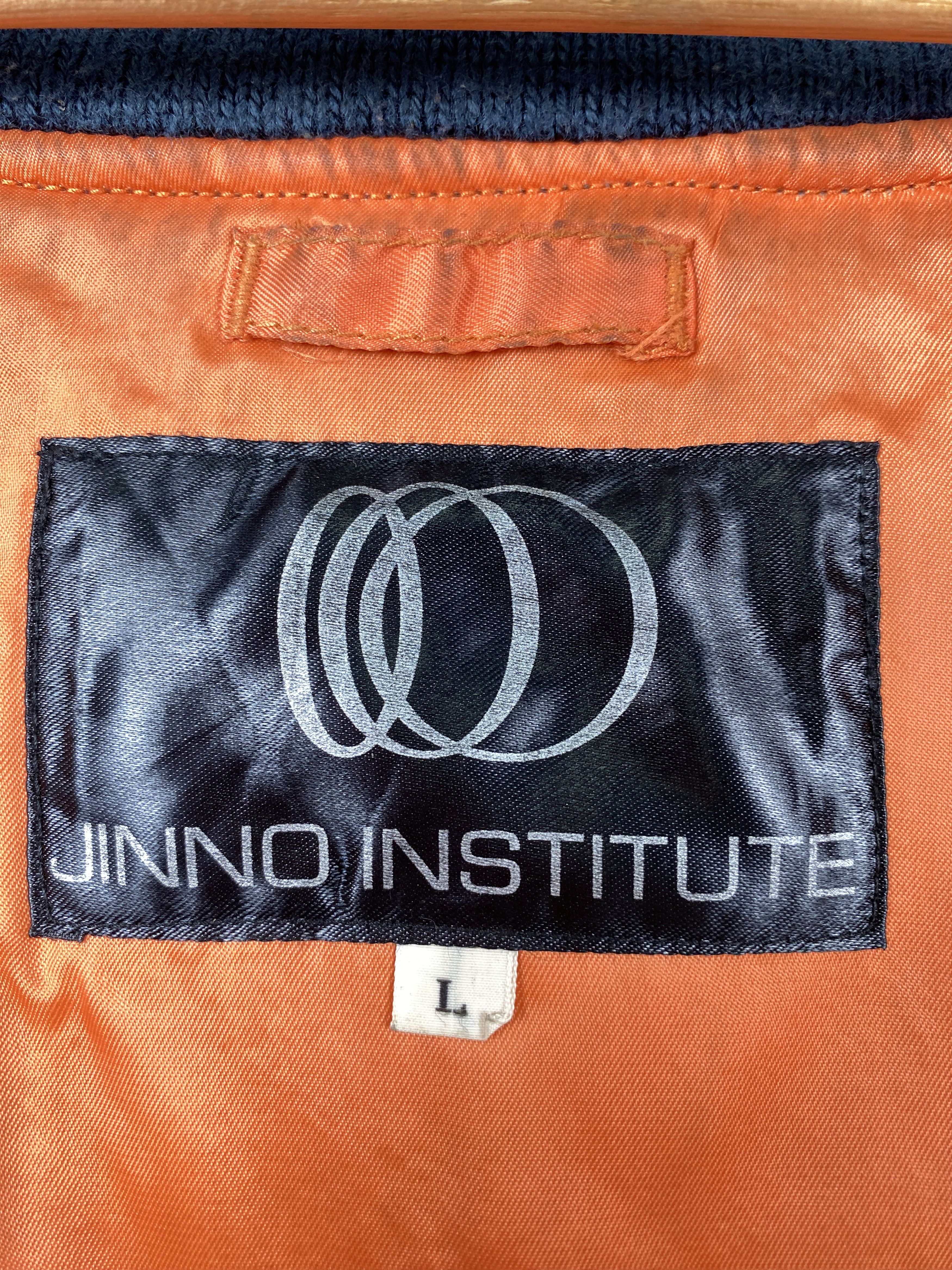 Japanese Brand Vintage Jinno Intitute Bombers Jacket J1248 Size US M / EU 48-50 / 2 - 12 Thumbnail