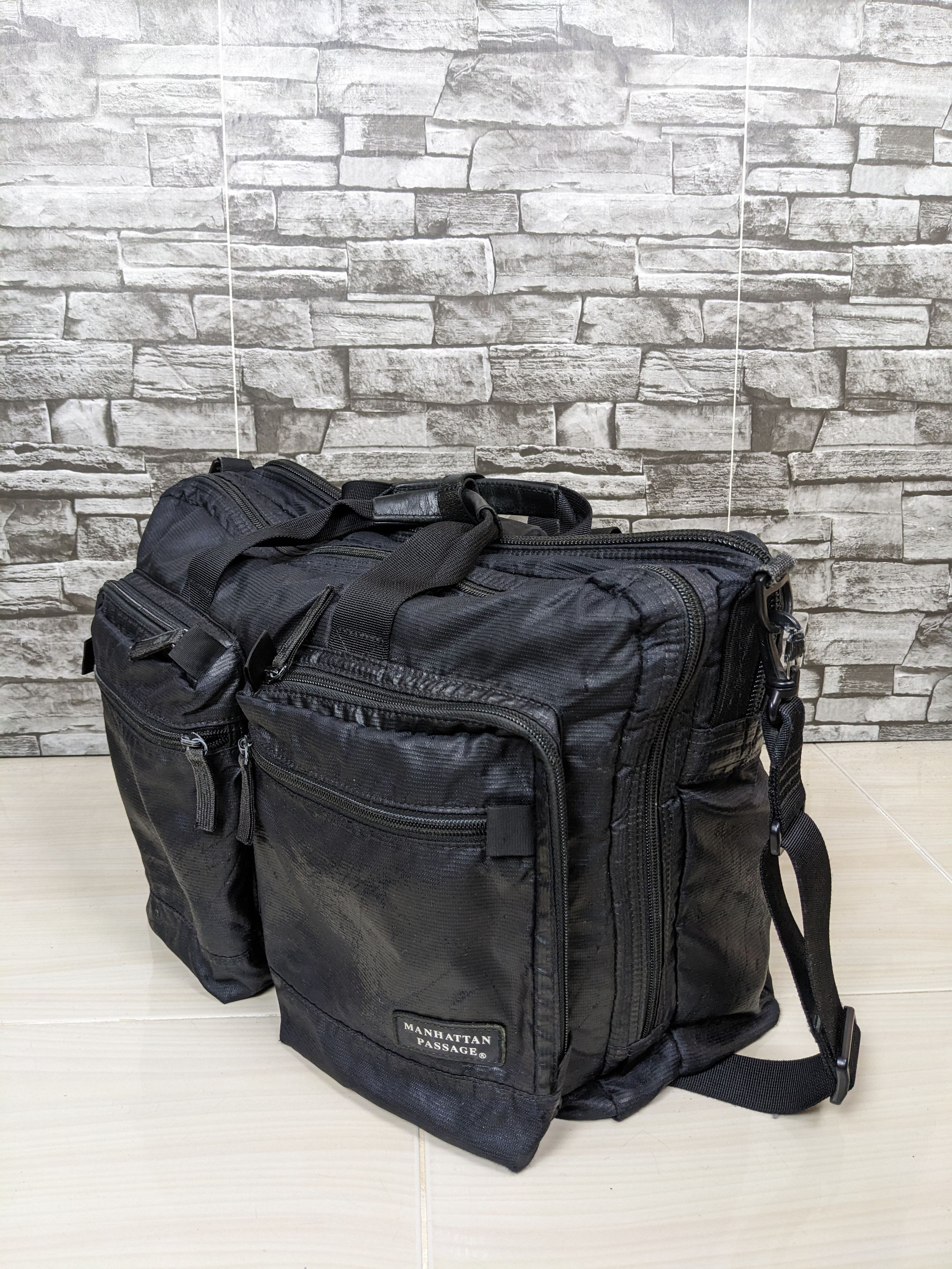 Manhattan Portage Vintage Manhattan Passage Briefcase Laptop Holder Big Size ONE SIZE - 4 Thumbnail