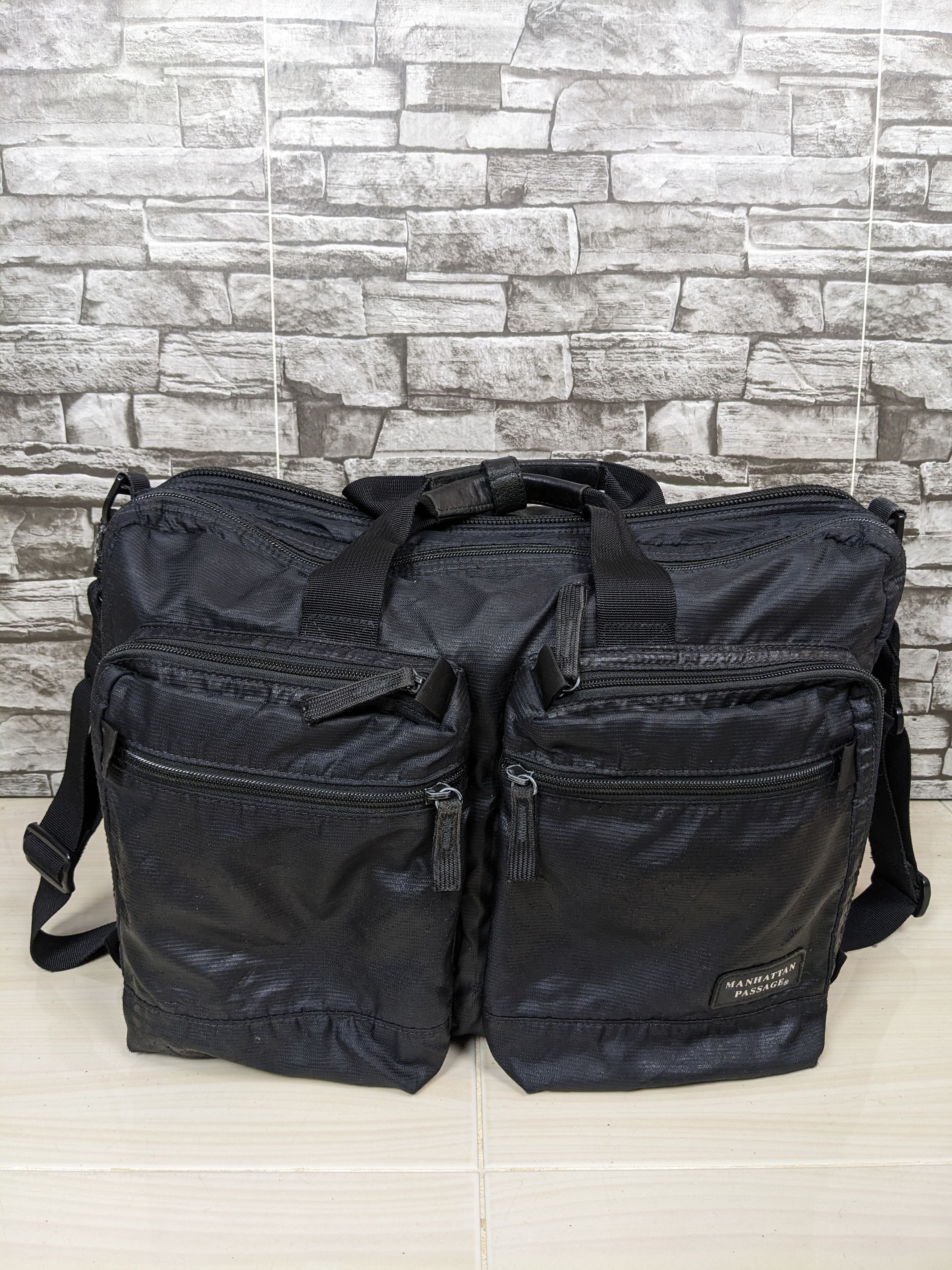 Manhattan Portage Vintage Manhattan Passage Briefcase Laptop Holder Big Size ONE SIZE - 3 Thumbnail